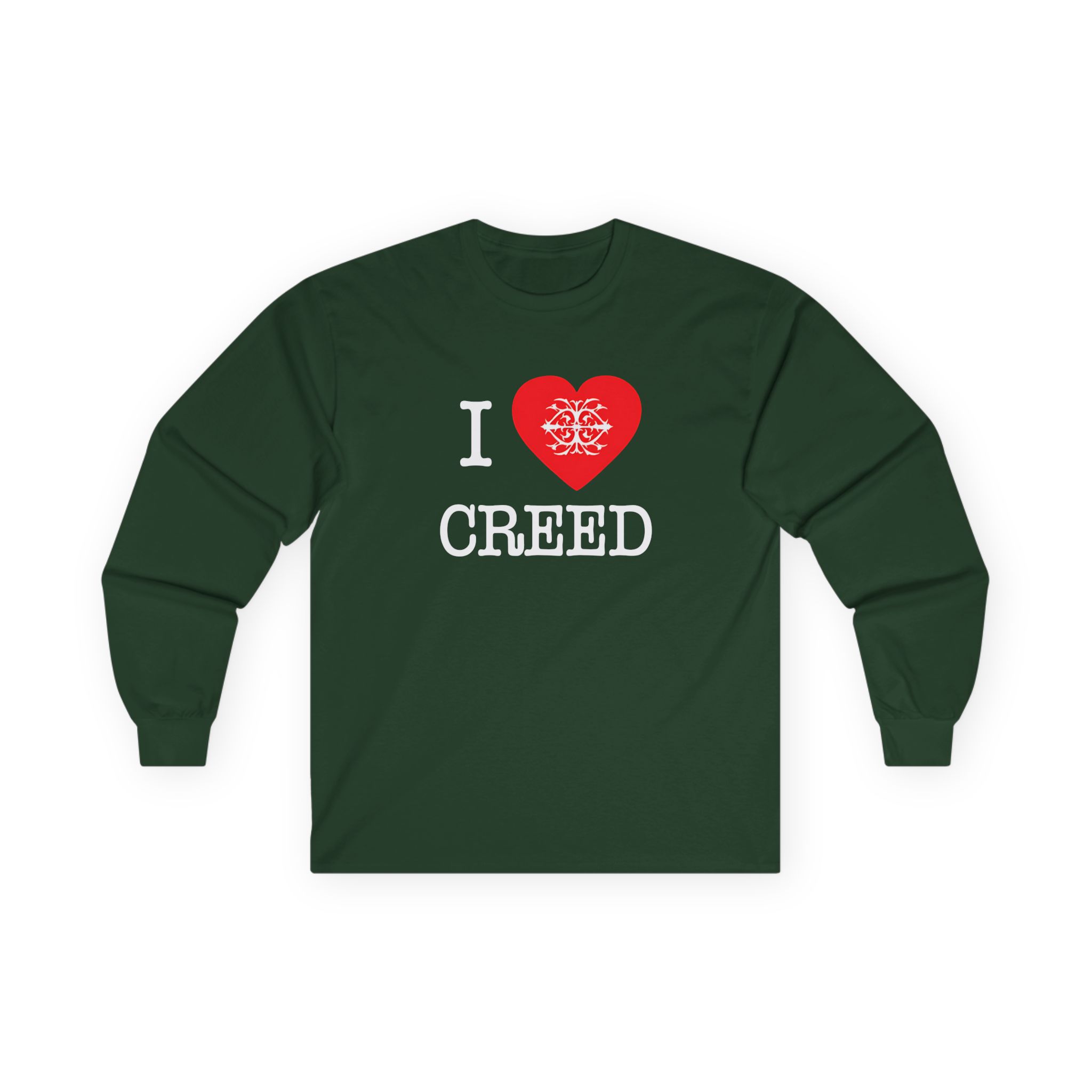 Creed, I Heart Creed Unisex Ultra Cotton Long Sleeve Tee