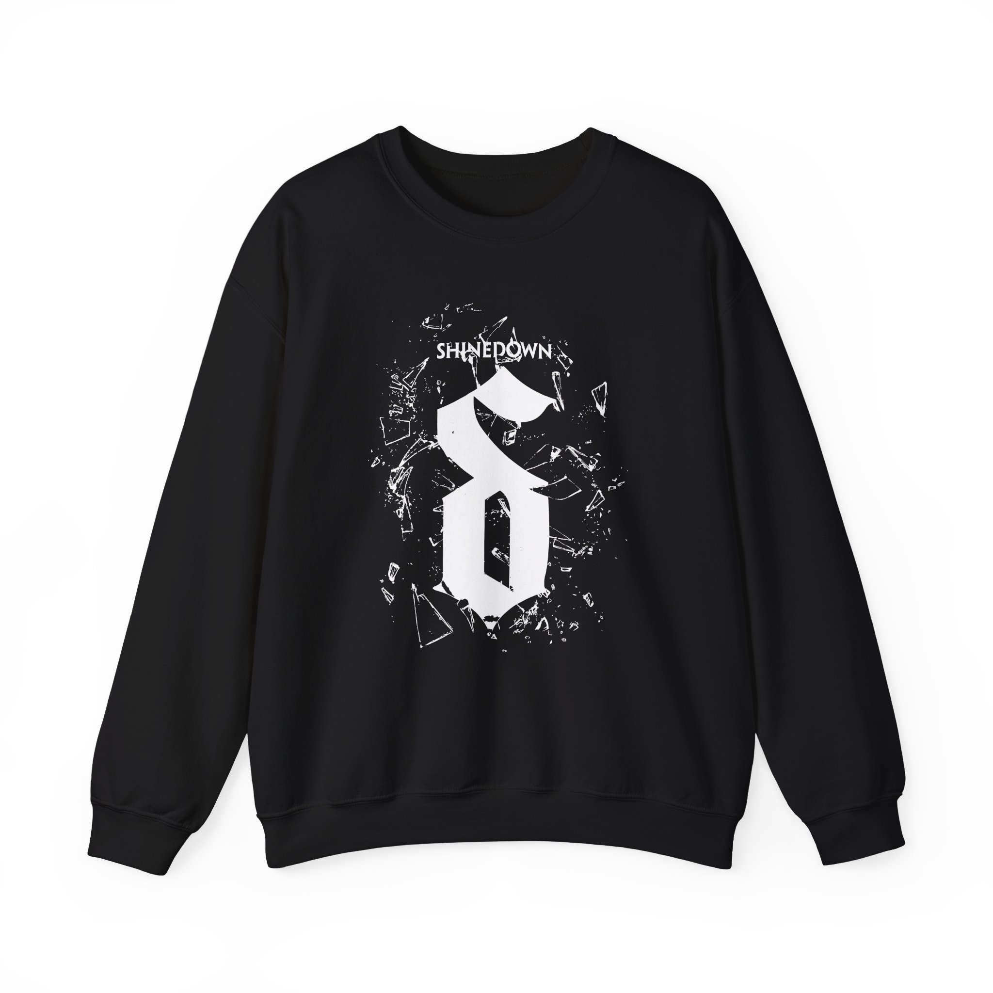 Shinedown Shattered Unisex Heavy Blendâ„¢ Crewneck Sweatshirt