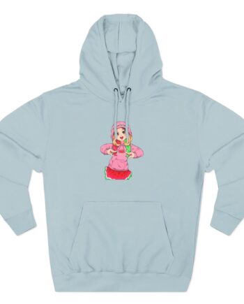 Ibella Three-Panel Fleece Hoodie