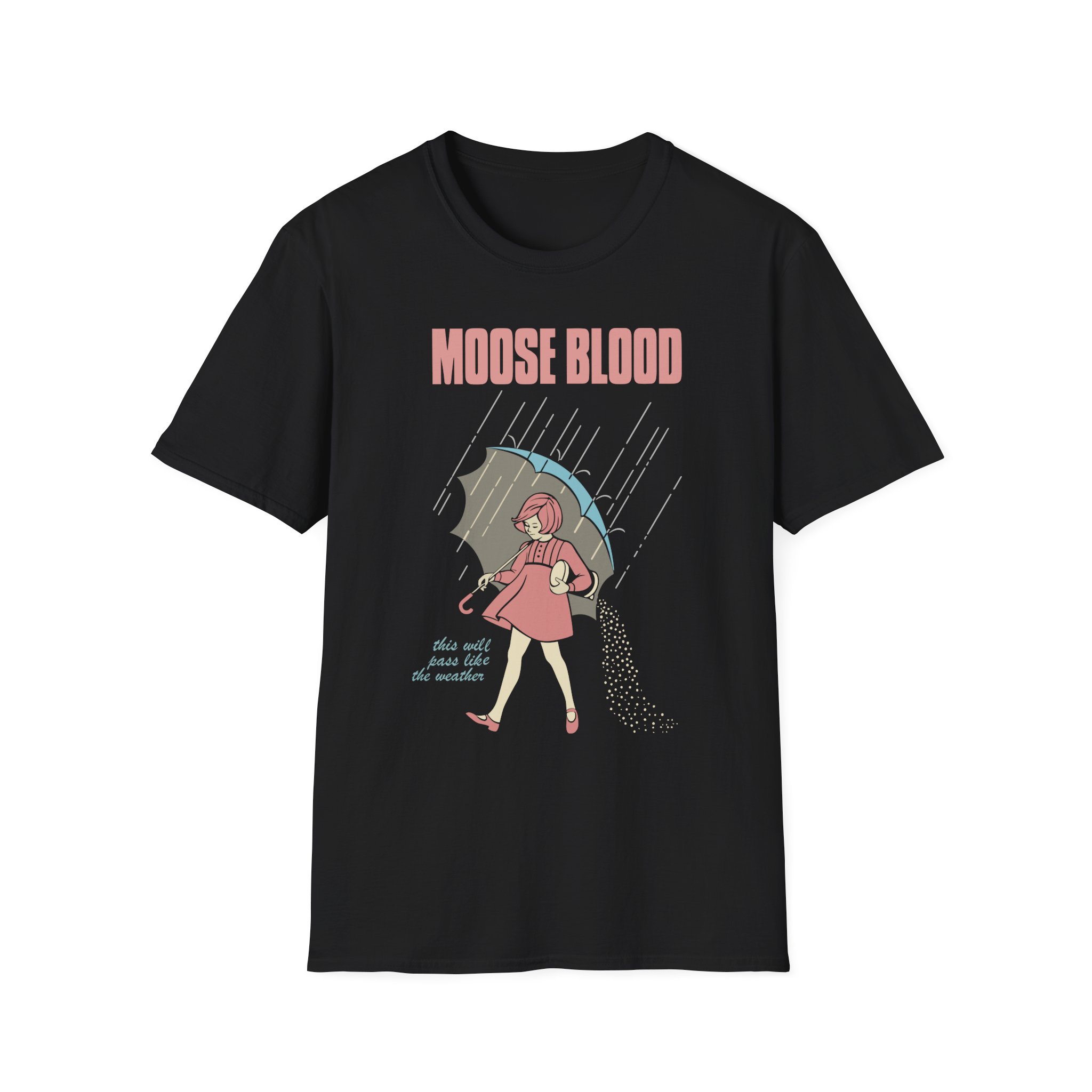 Moose Blood Emo Pop Punk Band Unisex Softstyle T-Shirt