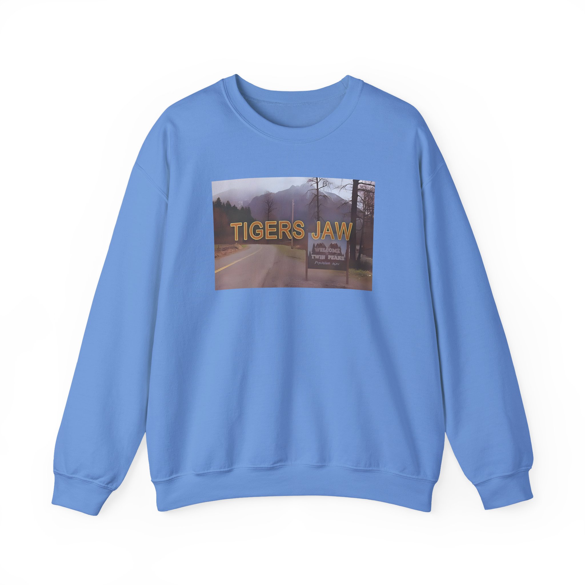 Tigers Jaw Twin Peaks Unisex Heavy Blendâ„¢ Crewneck Sweatshirt