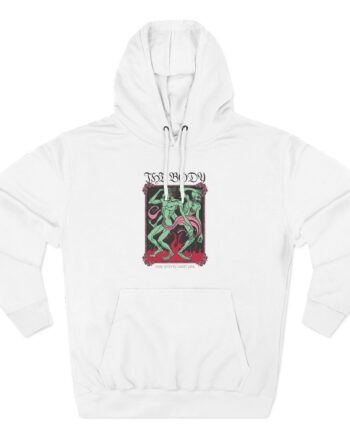 The Body Figures Three-Panel Fleece Hoodie