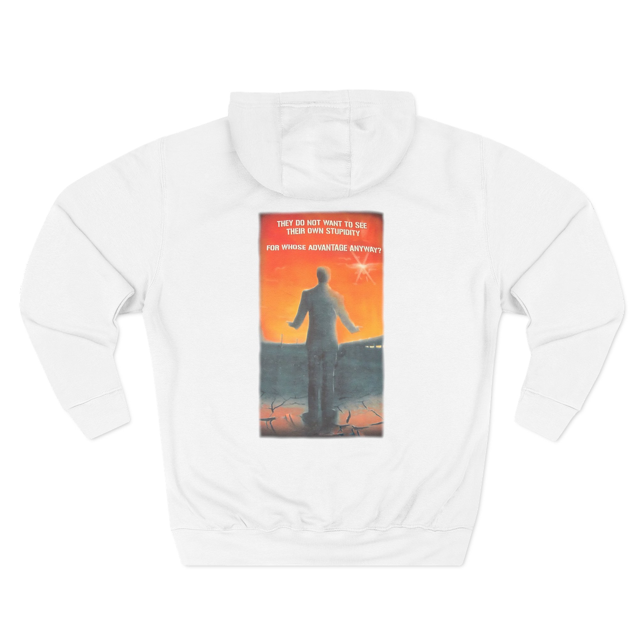 Xentrix For Whose Advantage Three-Panel Fleece Hoodie