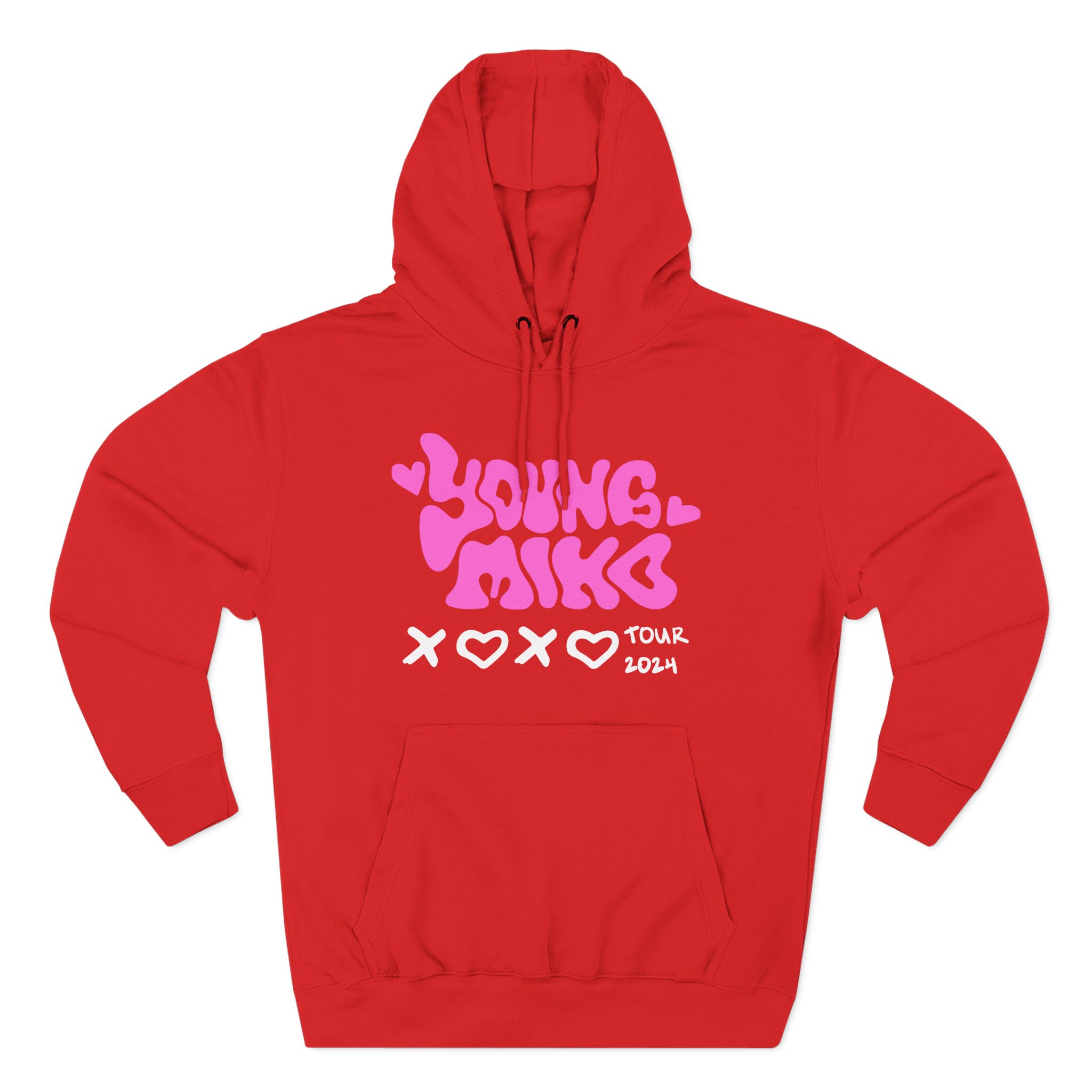 Young Miko Three-Panel Fleece Hoodie