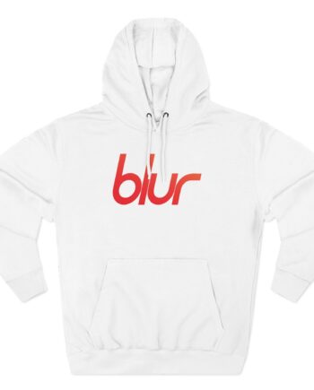 Blur Three-Panel Fleece Hoodie