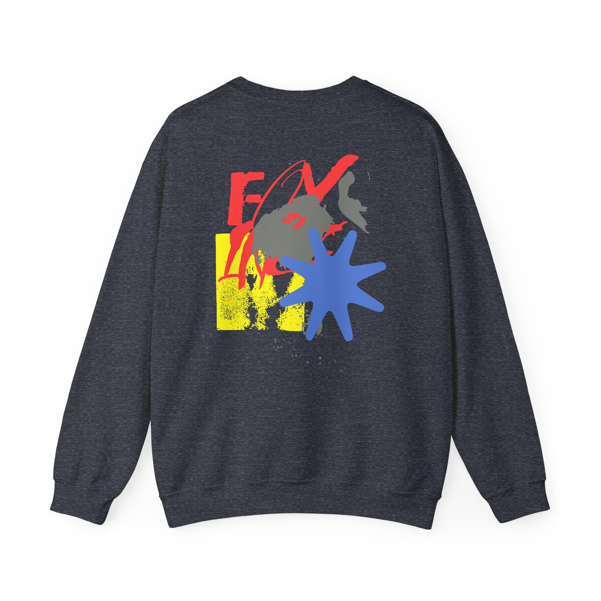 Foxing Shapes Unisex Heavy Blendâ„¢ Crewneck Sweatshirt