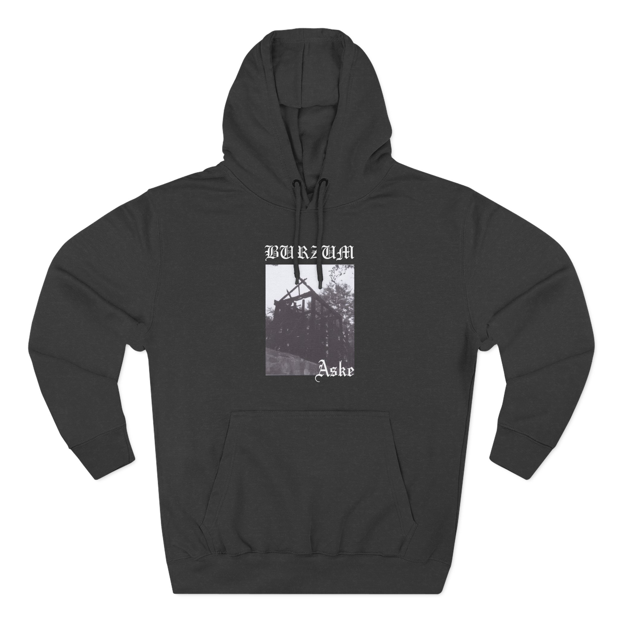Burzum Aske Three-Panel Fleece Hoodie