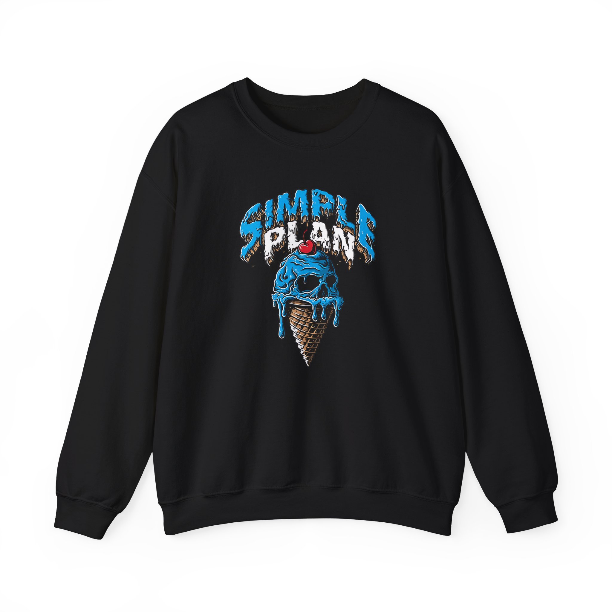 Simple Plan Ice Cream Unisex Heavy Blendâ„¢ Crewneck Sweatshirt