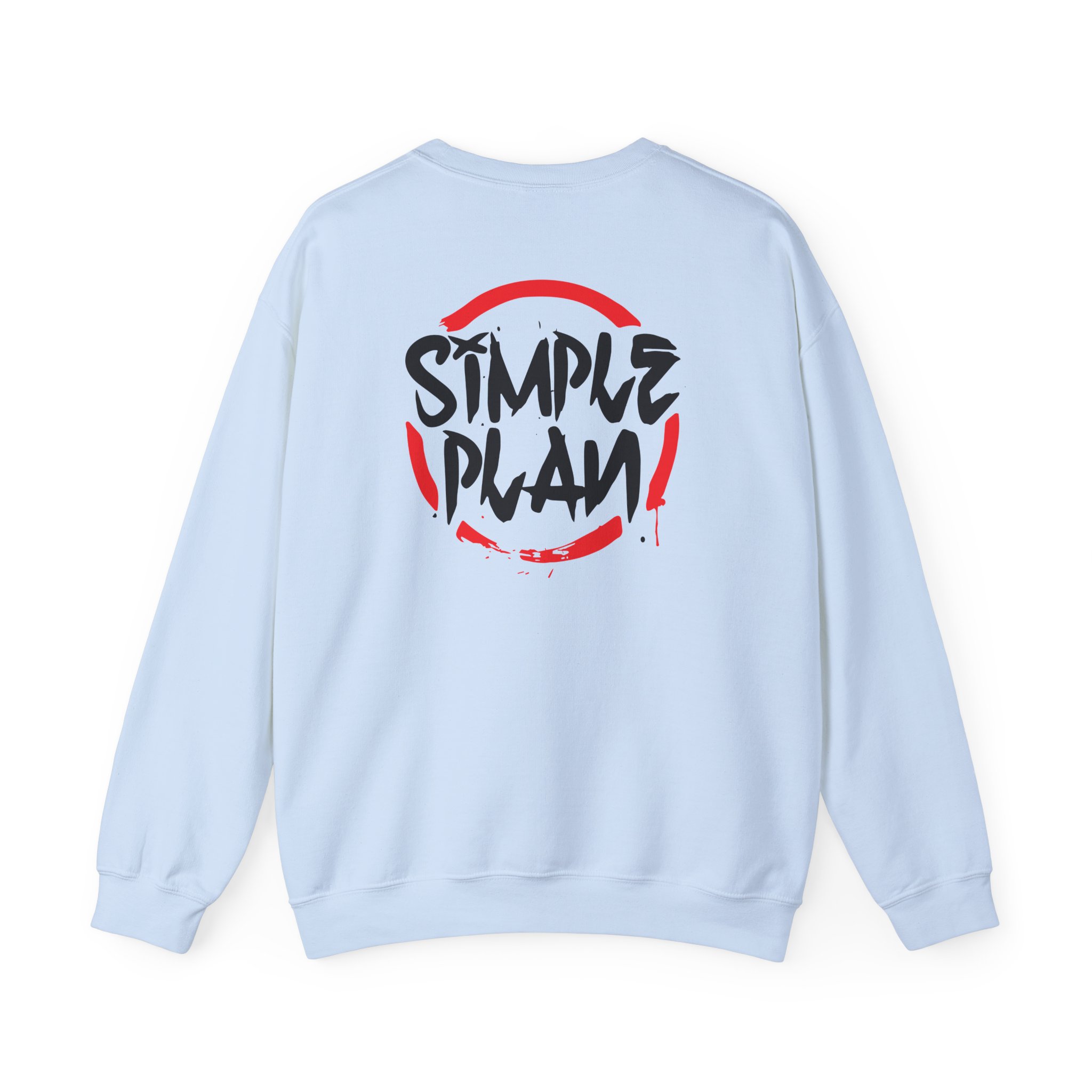 Simple Plan Circle Splat Unisex Heavy Blendâ„¢ Crewneck Sweatshirt