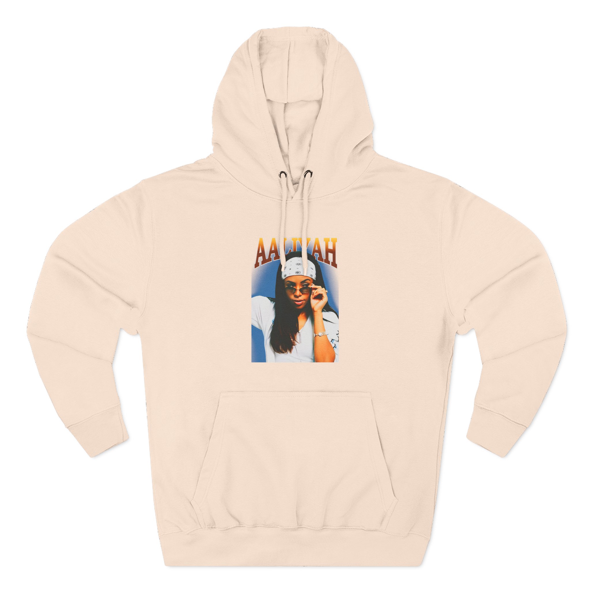 Aaliyah Three-Panel Fleece Hoodie