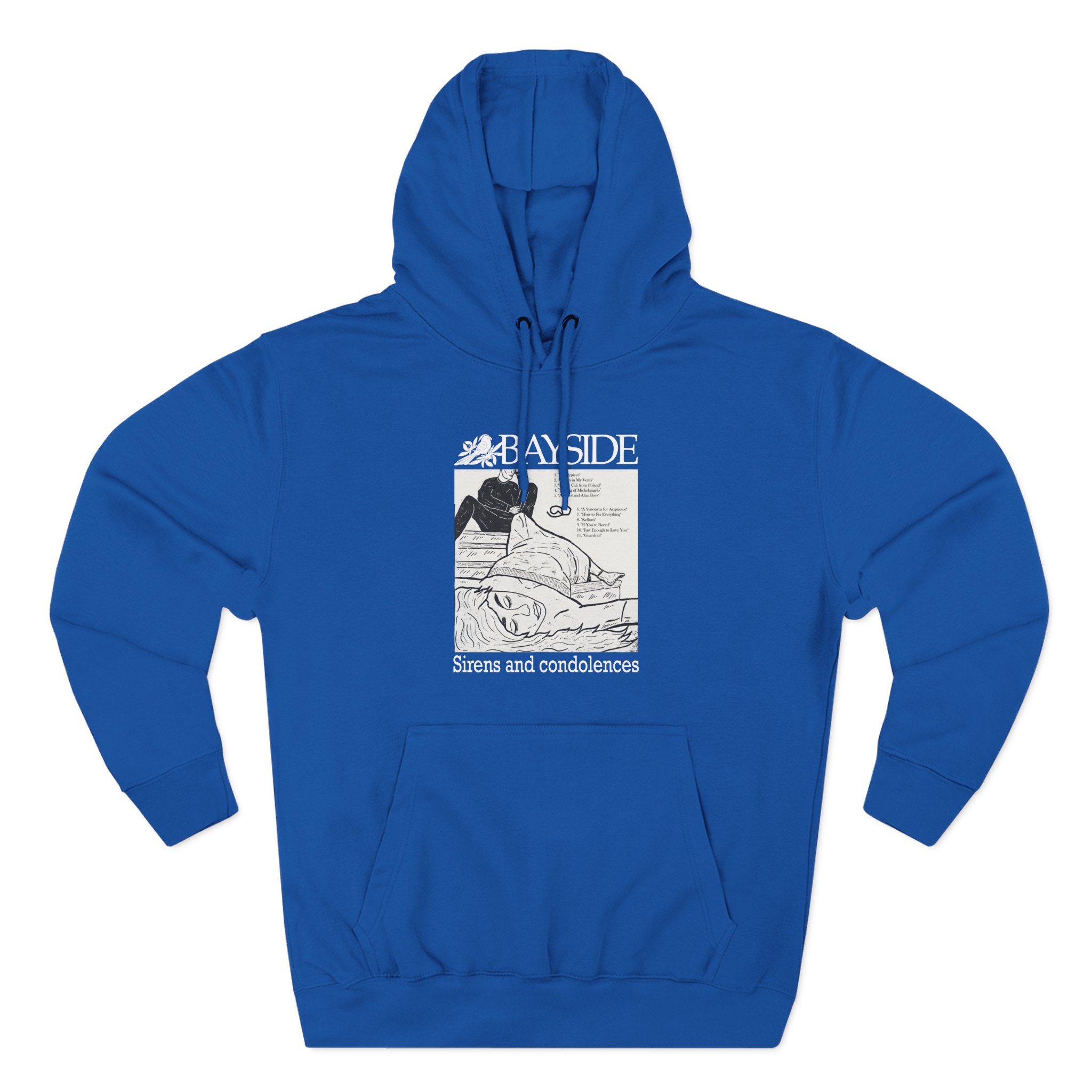 Bayside Sirens and Condolences Three-Panel Fleece Hoodie