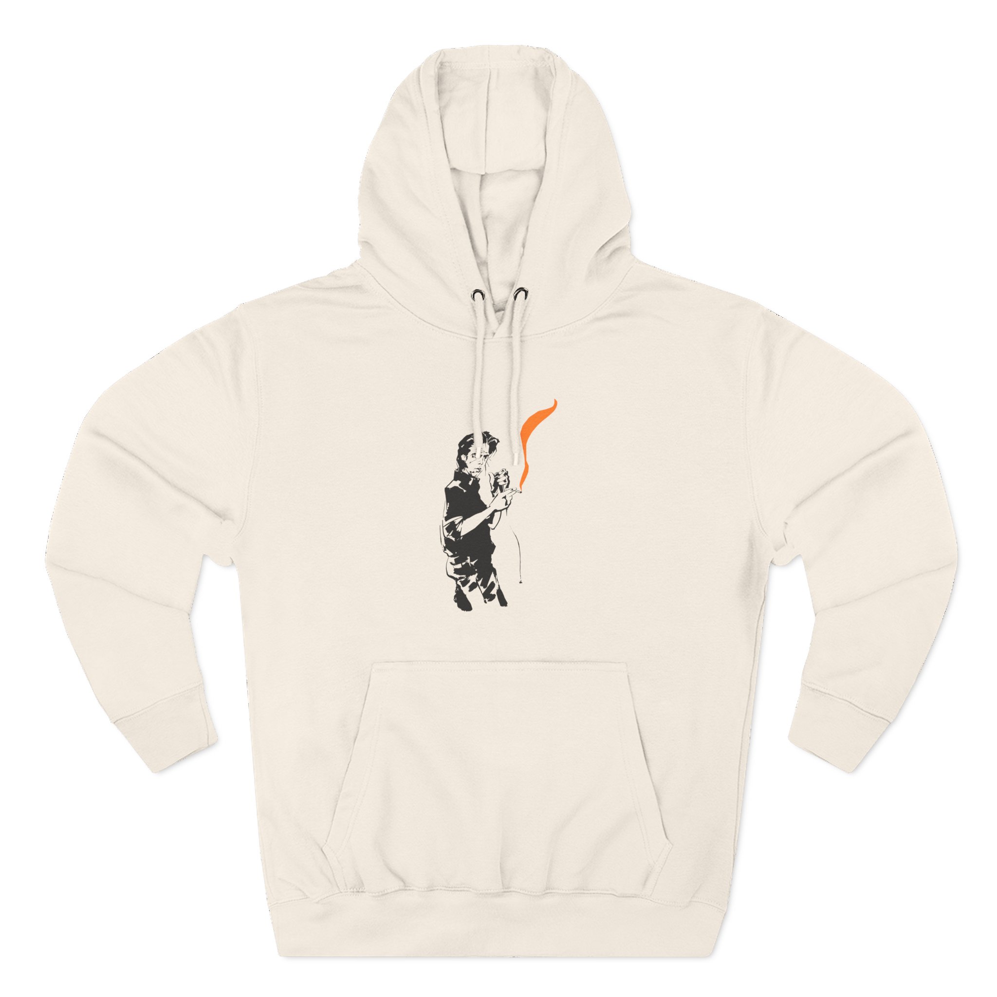 Nick Cave Smoking Three-Panel Fleece Hoodie