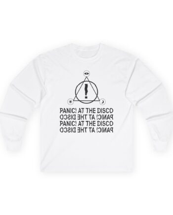 Panic at the Disco Stacked Wave Logo Unisex Ultra Cotton Long Sleeve Tee