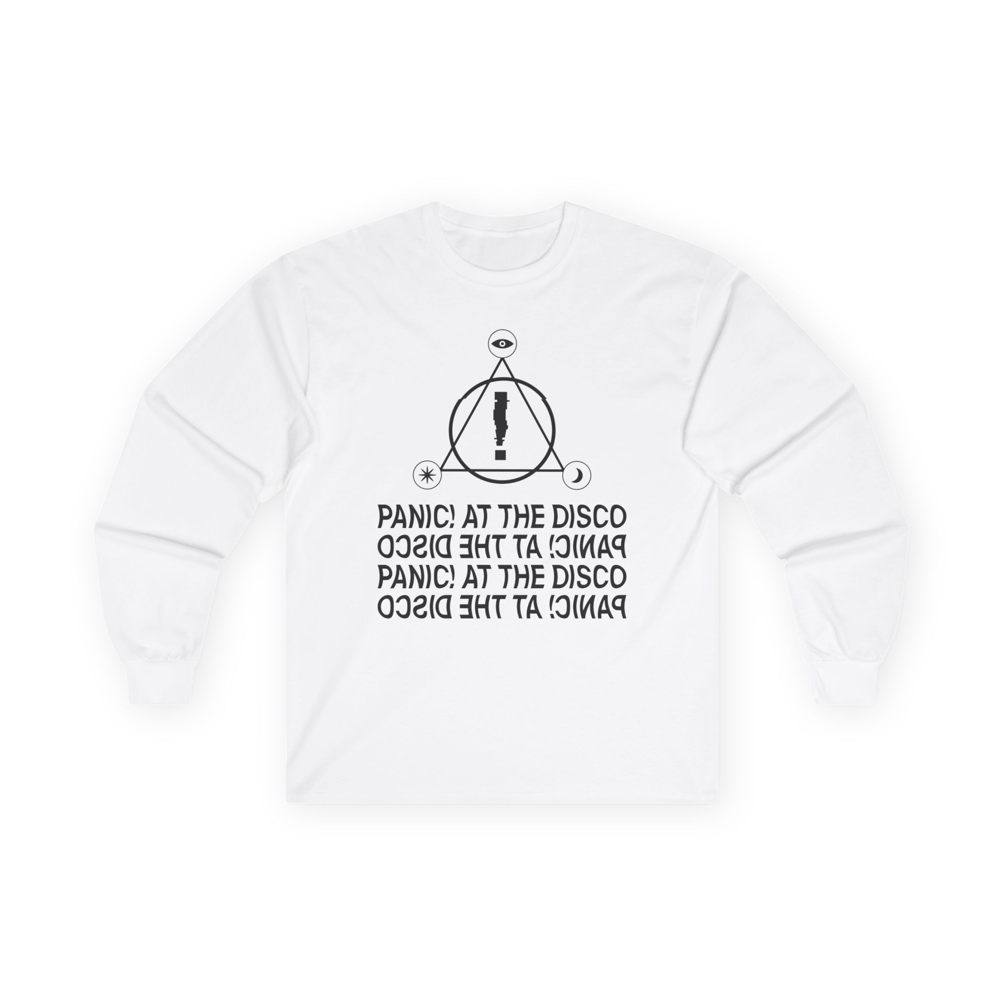 Panic at the Disco Stacked Wave Logo Unisex Ultra Cotton Long Sleeve Tee