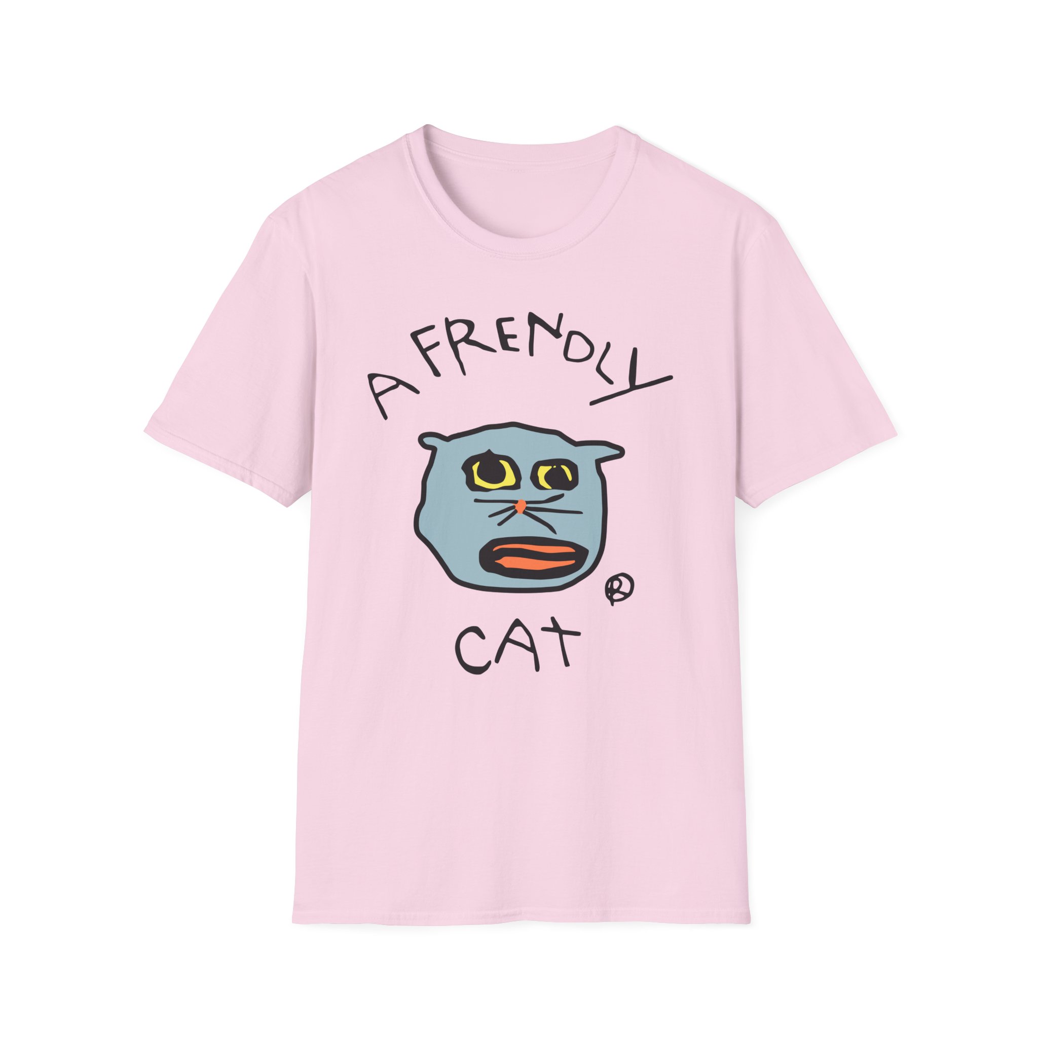 Lirik Just a Frendly Cat Unisex Softstyle T-Shirt