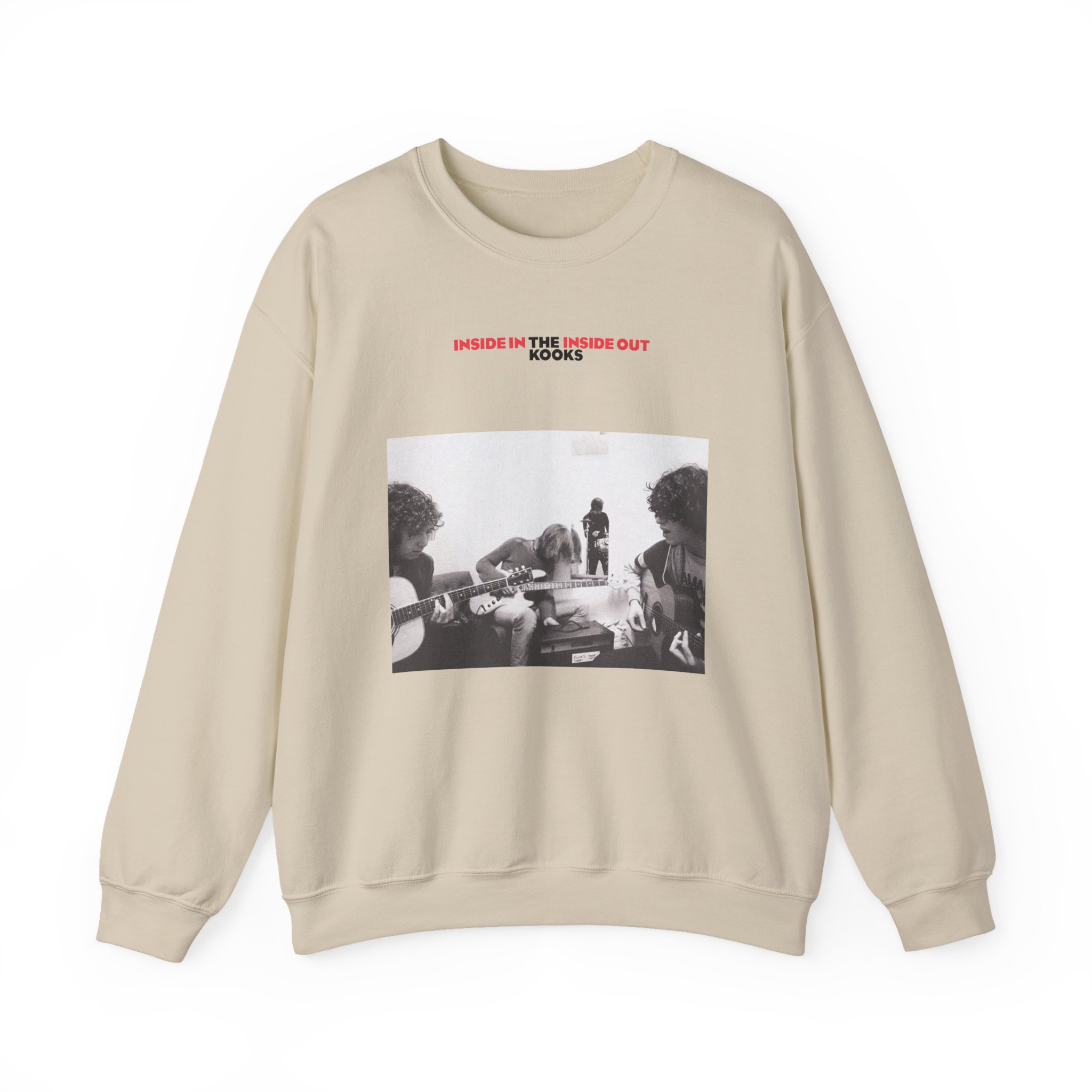 The Kooks Inside In inside Out Album Cover Unisex Heavy Blendâ„¢ Crewneck Sweatshirt