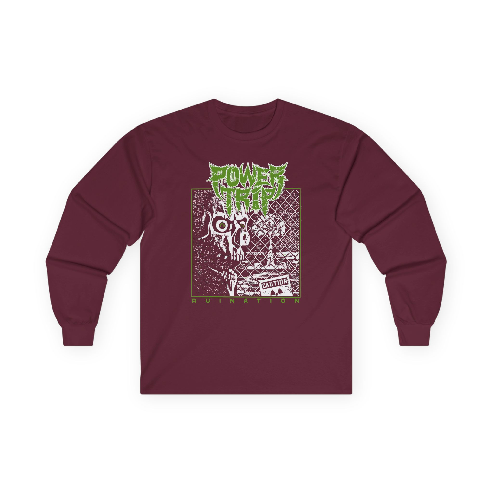 Power Trip Ruination Unisex Ultra Cotton Long Sleeve Tee
