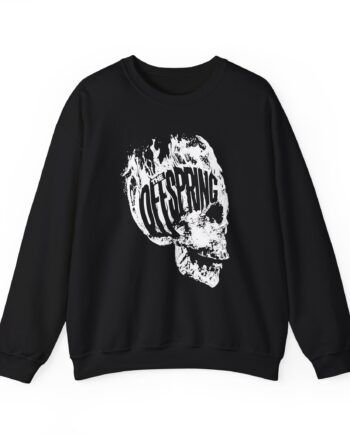 The Offspring Flaming Skull Unisex Heavy Blend™ Crewneck Sweatshirt