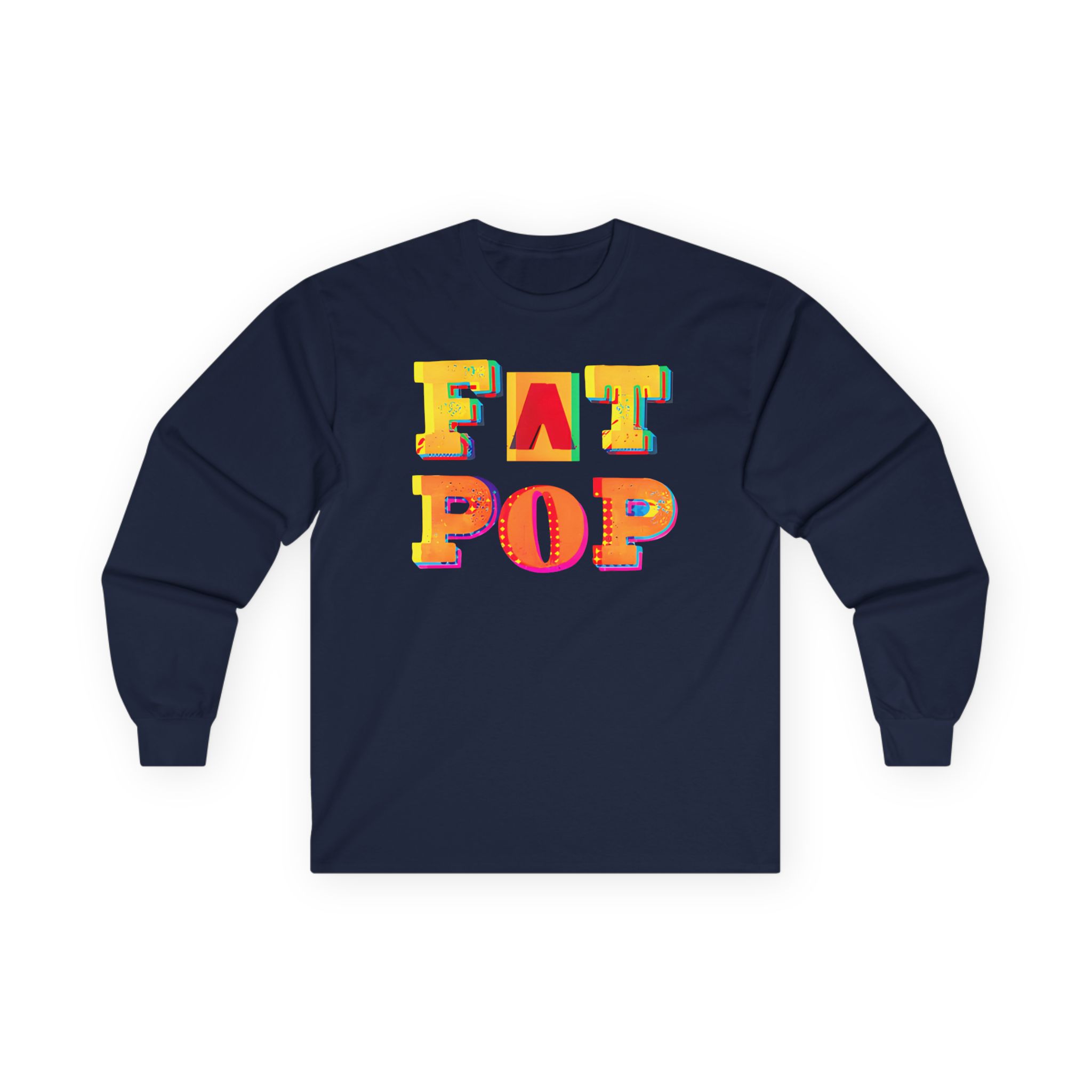 PW Fat Pop Logo Unisex Ultra Cotton Long Sleeve Tee
