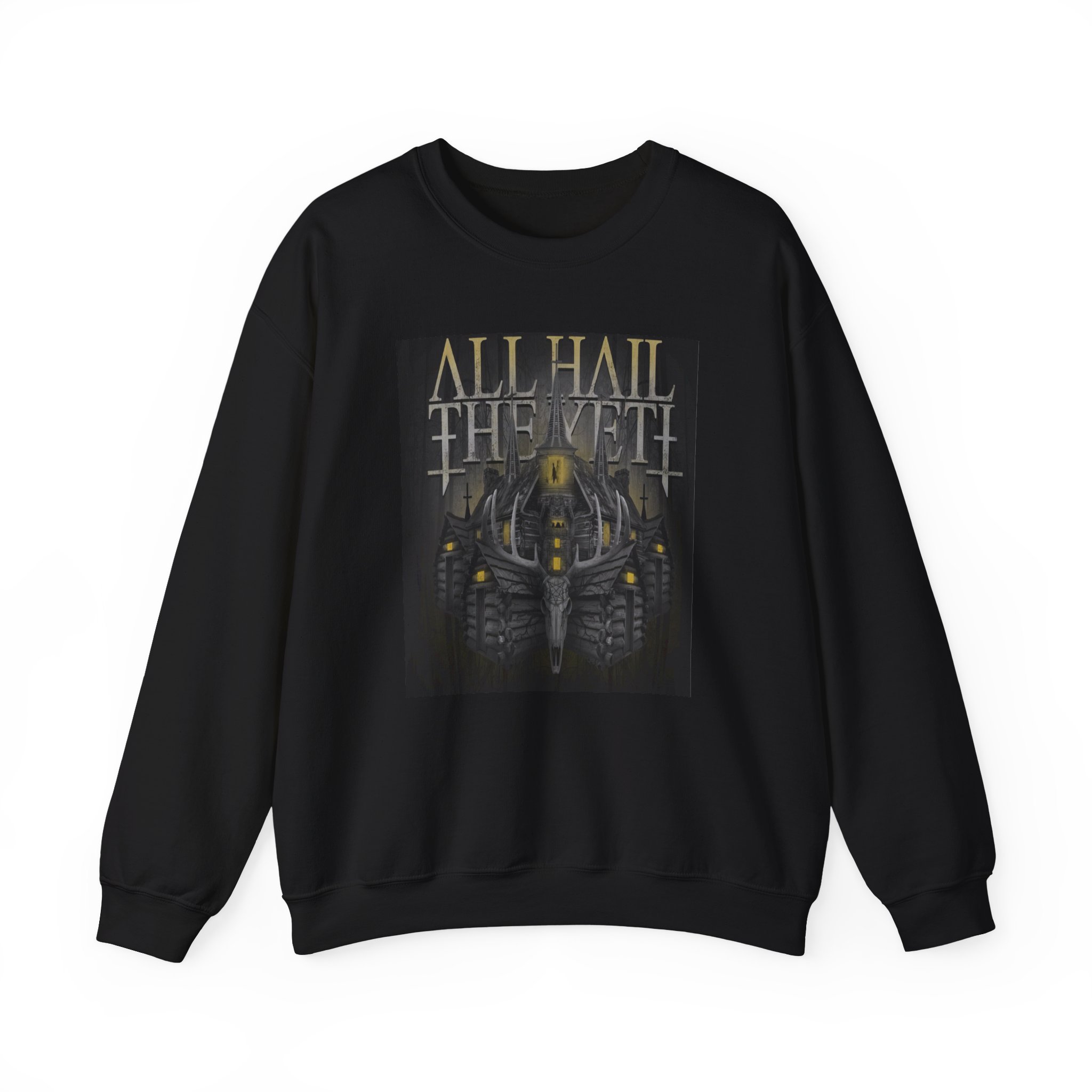 All Hail the Yeti Unisex Heavy Blendâ„¢ Crewneck Sweatshirt
