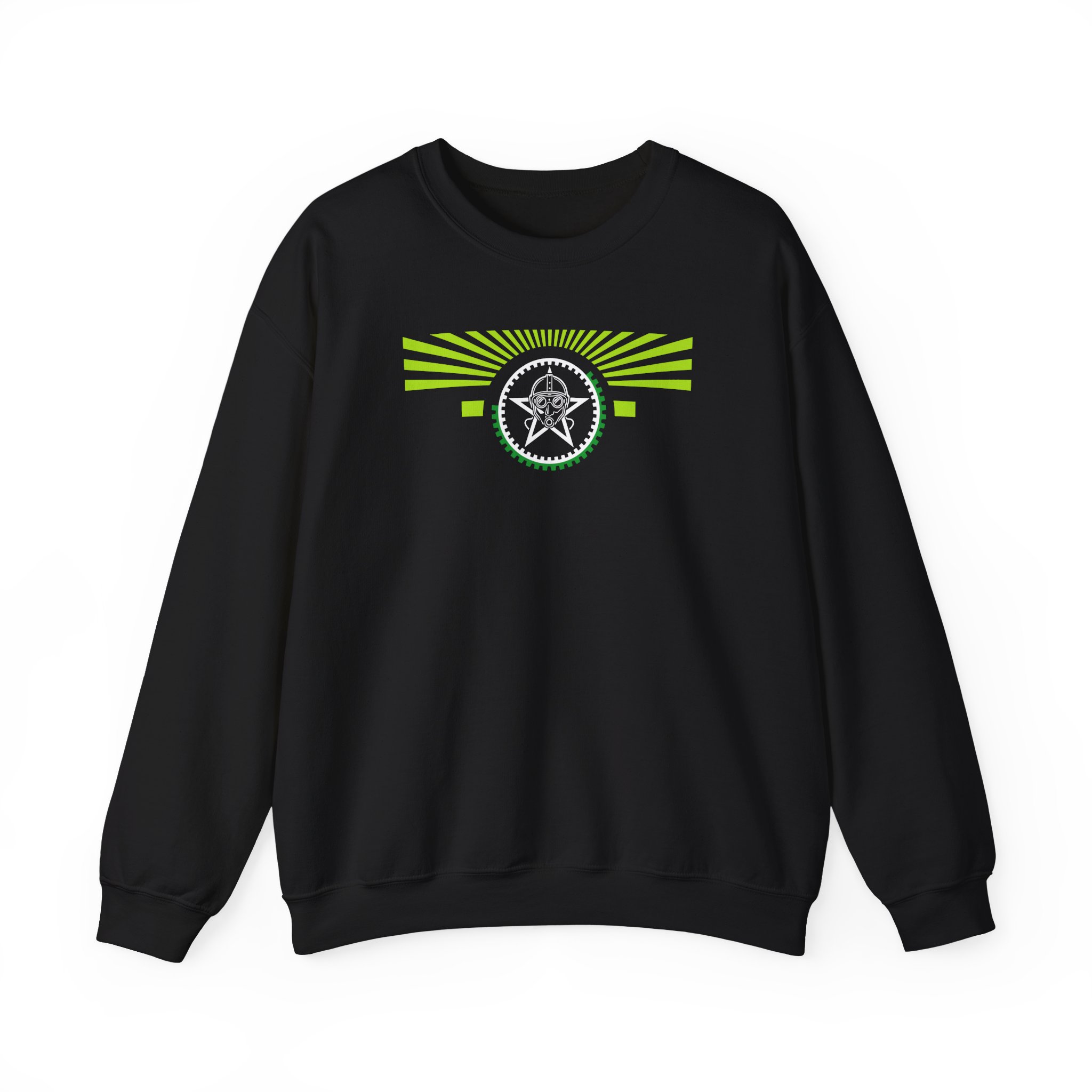 The Sisters of Mercy Green Rays Unisex Heavy Blendâ„¢ Crewneck Sweatshirt
