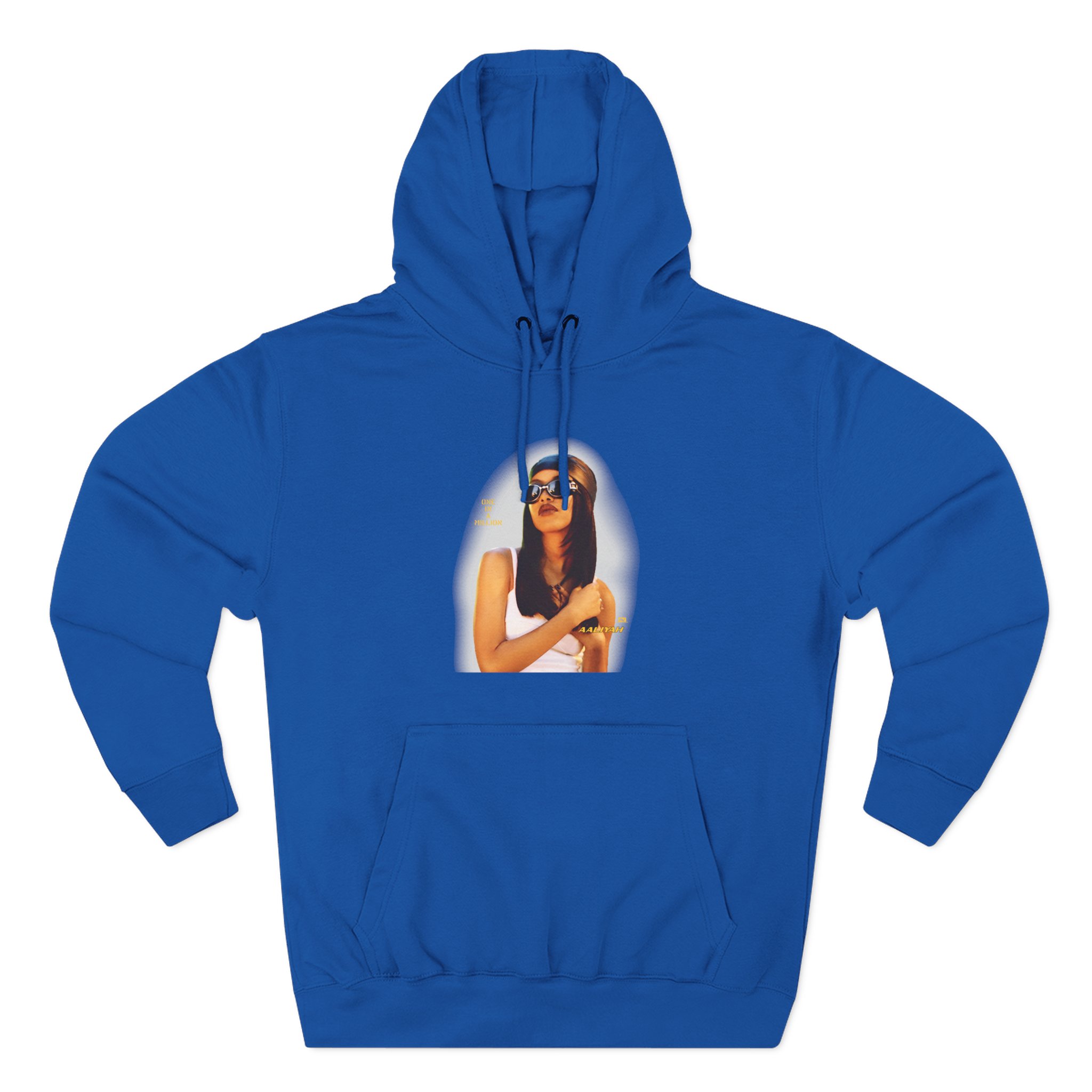 Aaliyah OIAM Portrait Three-Panel Fleece Hoodie