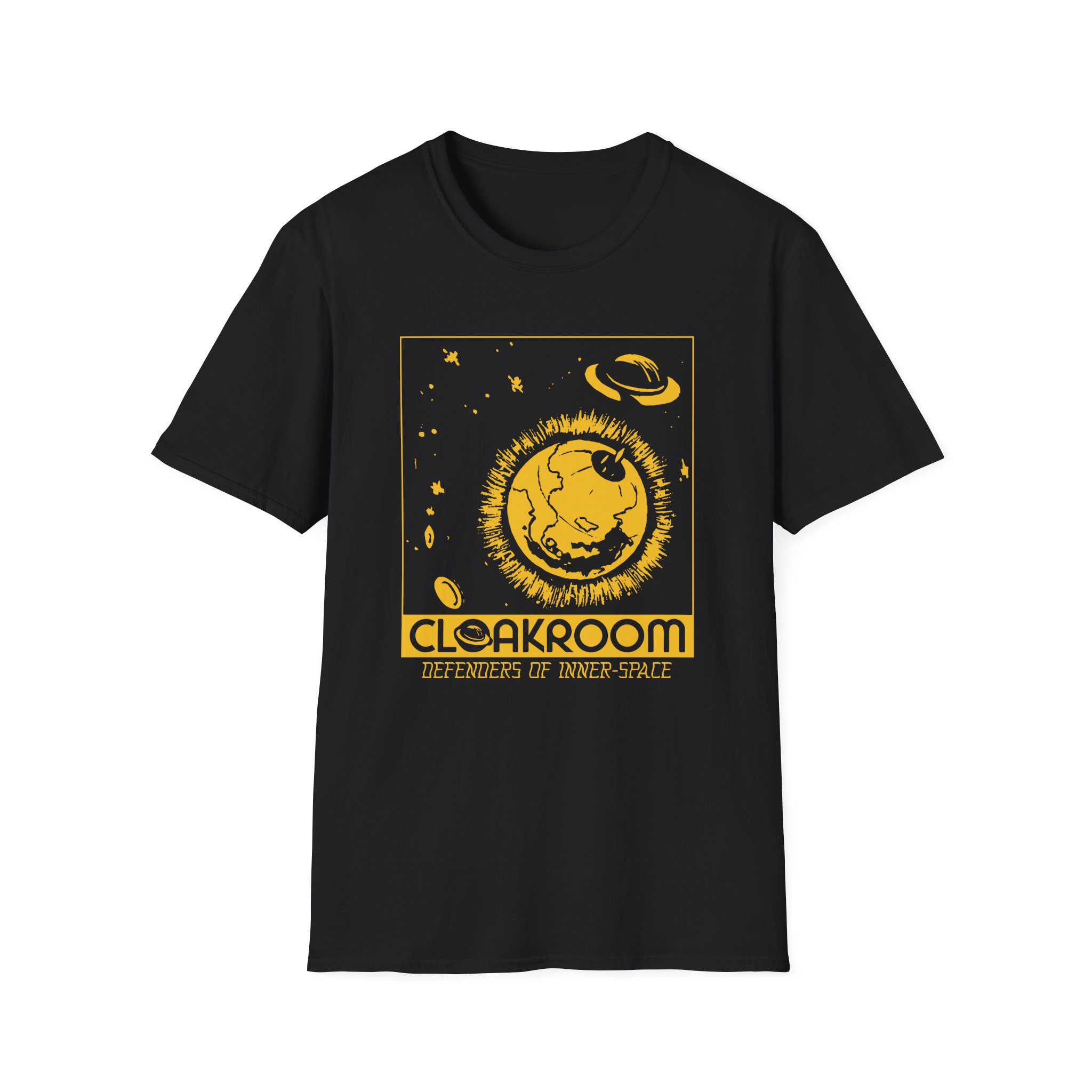Cloakroom Inner Space Unisex Softstyle T-Shirt