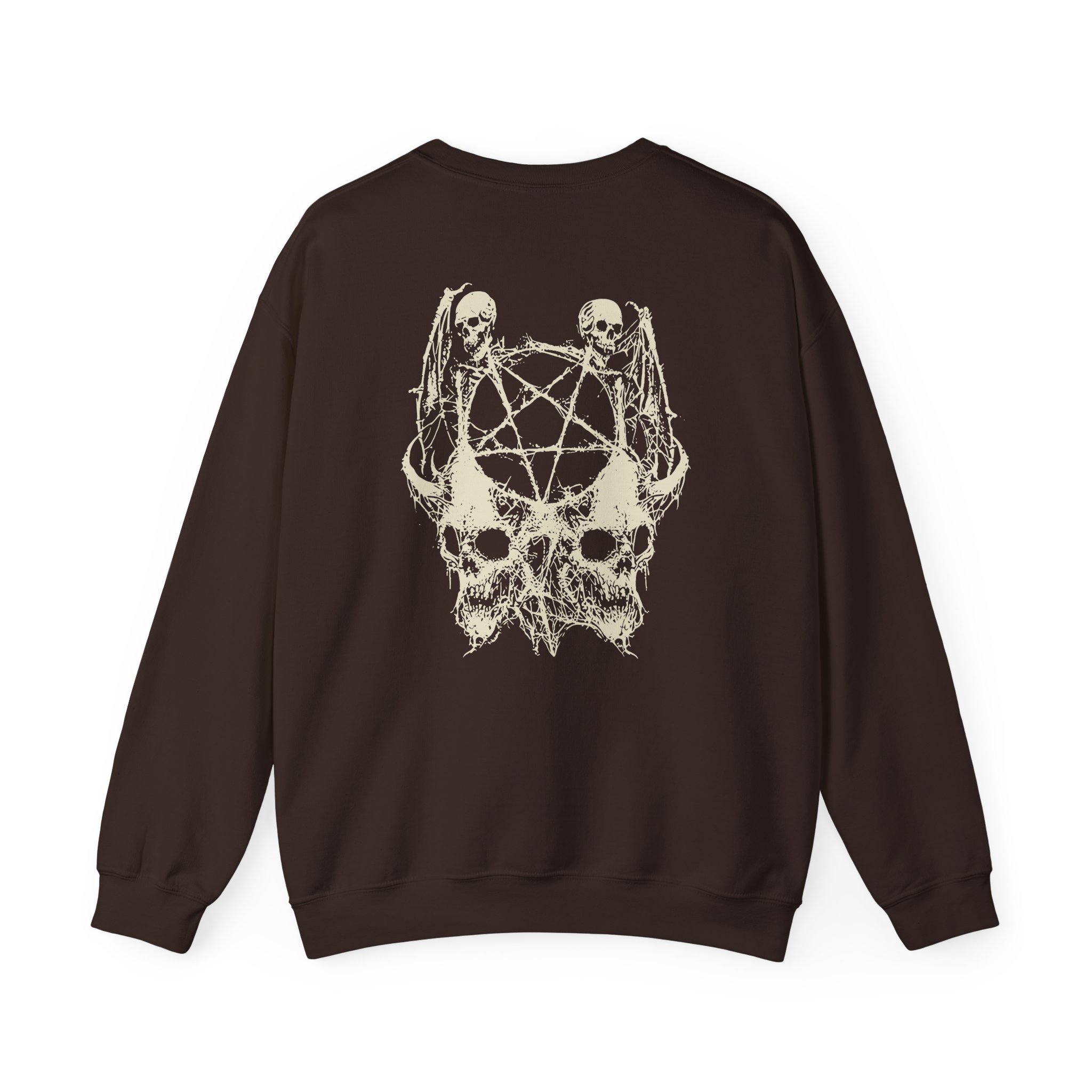 Paleface Skull Unisex Heavy Blendâ„¢ Crewneck Sweatshirt