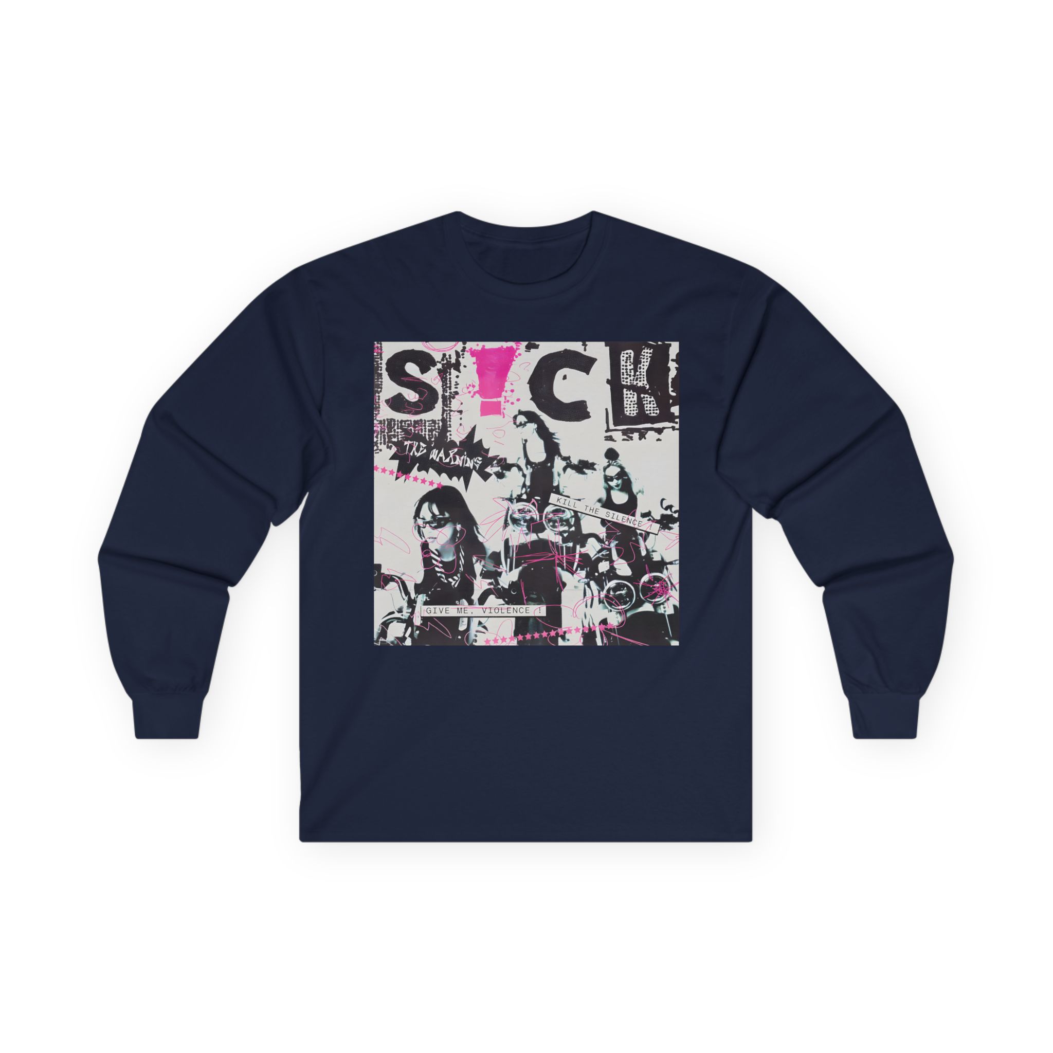 The Warning Black S!ck Unisex Ultra Cotton Long Sleeve Tee