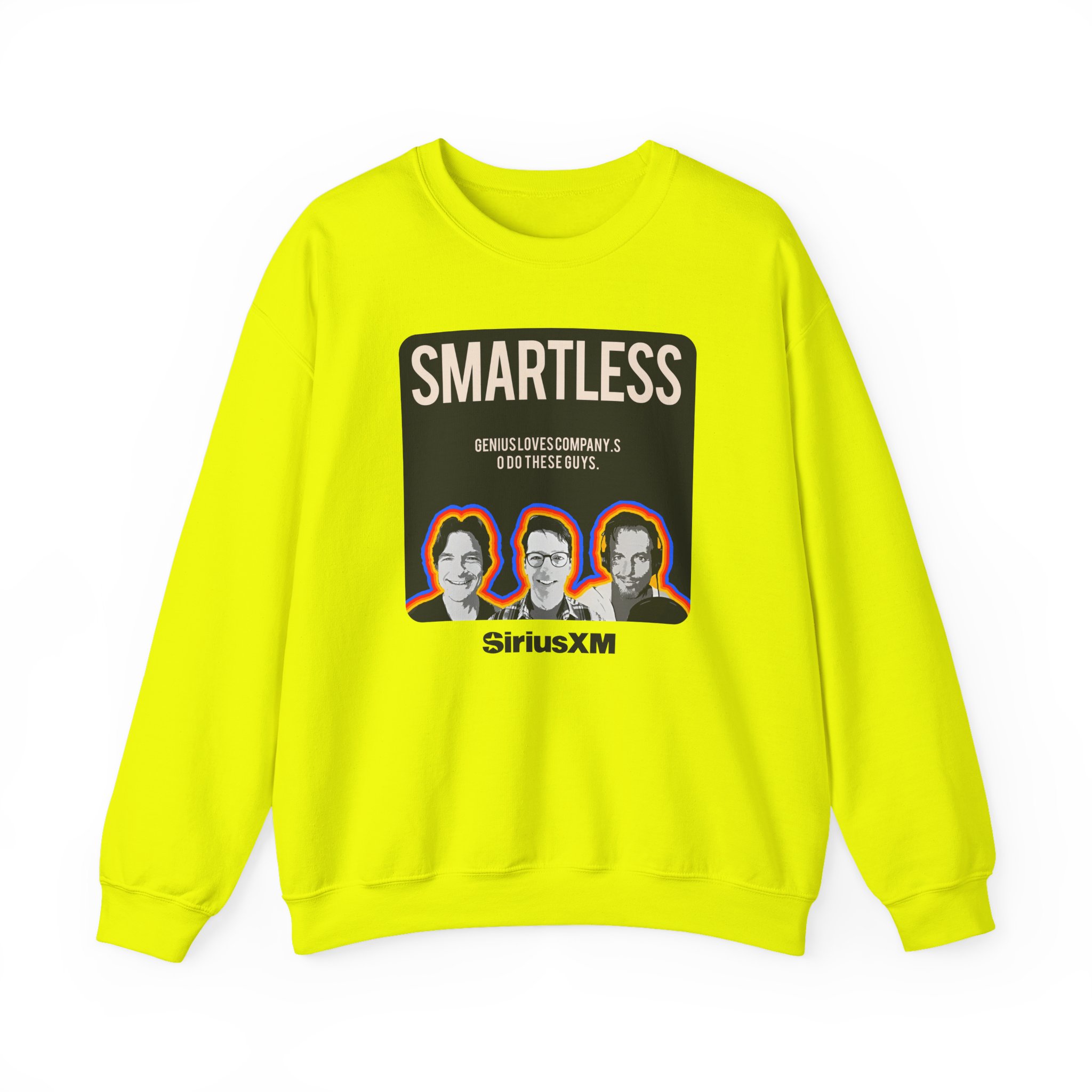Smartless Genius Loves Company Logo Unisex Heavy Blendâ„¢ Crewneck Sweatshirt