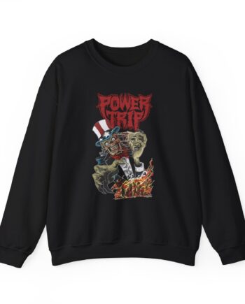 Power Trip Uncle Sam Unisex Heavy Blend™ Crewneck Sweatshirt
