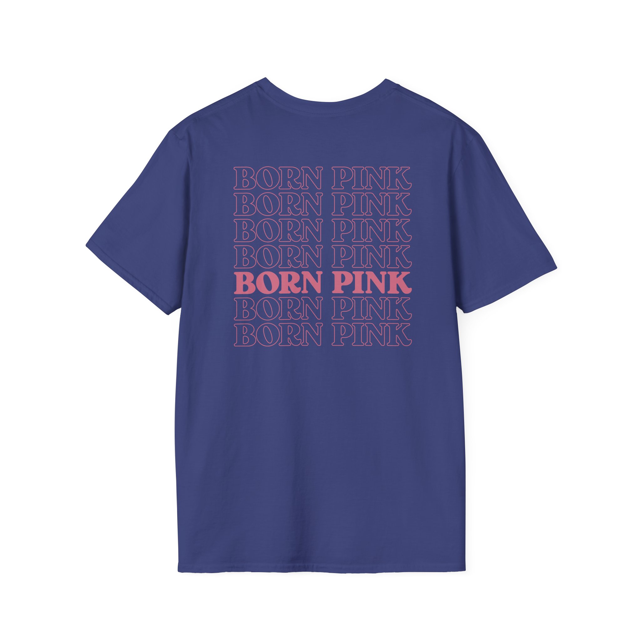 B Born Pink World Tour Unisex Softstyle T-Shirt