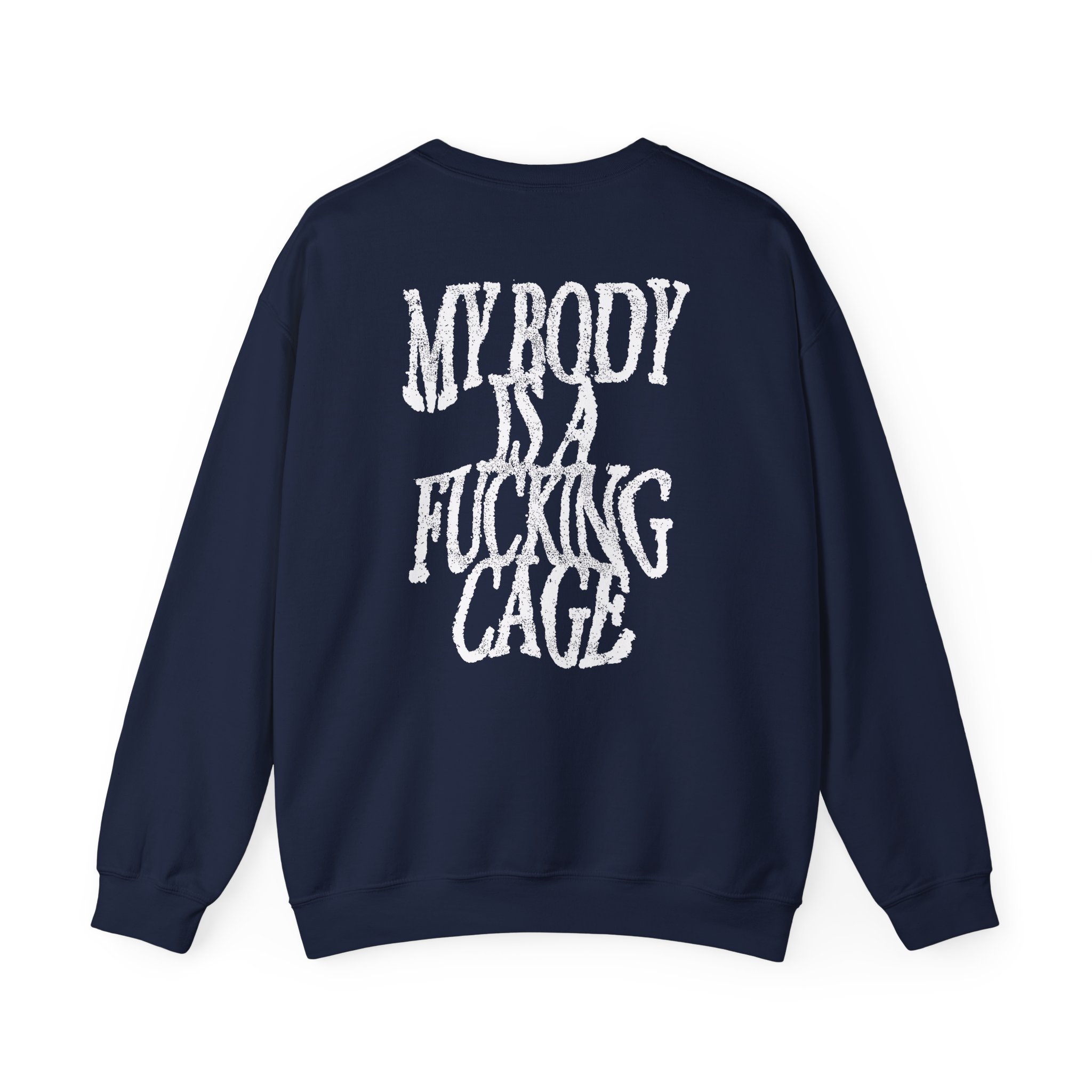 Boundaries Cage Unisex Heavy Blendâ„¢ Crewneck Sweatshirt