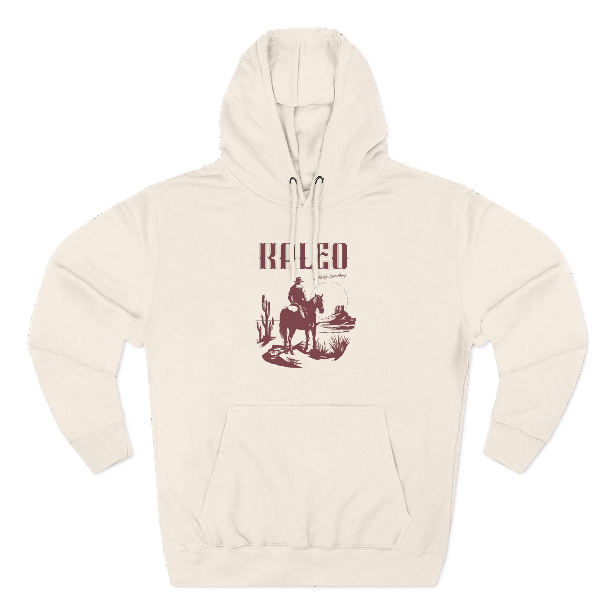 Kaleo Lonely Cowboy Three-Panel Fleece Hoodie