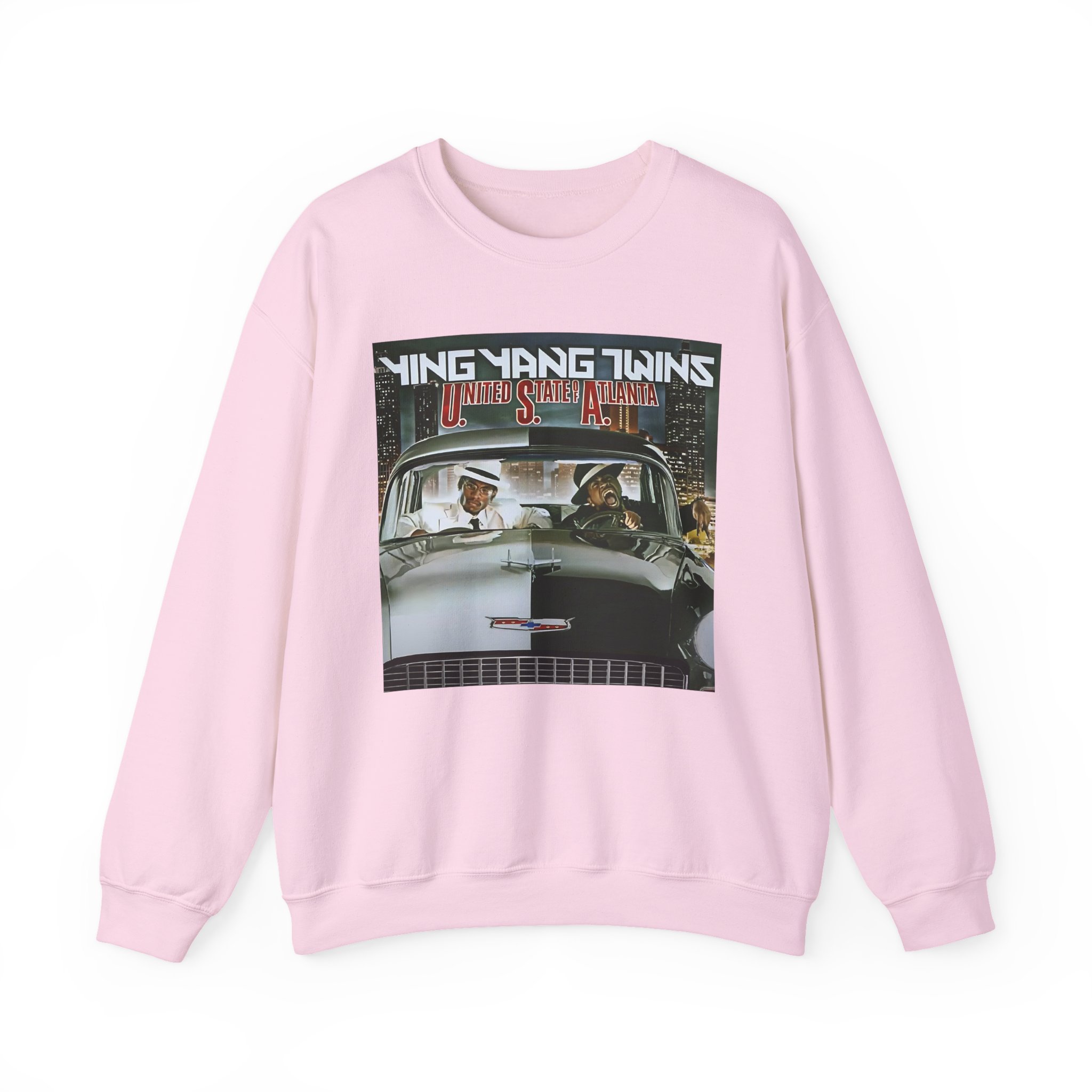 Ying Yang Twins United State Of Atlanta Album Cover Unisex Heavy Blendâ„¢ Crewneck Sweatshirt
