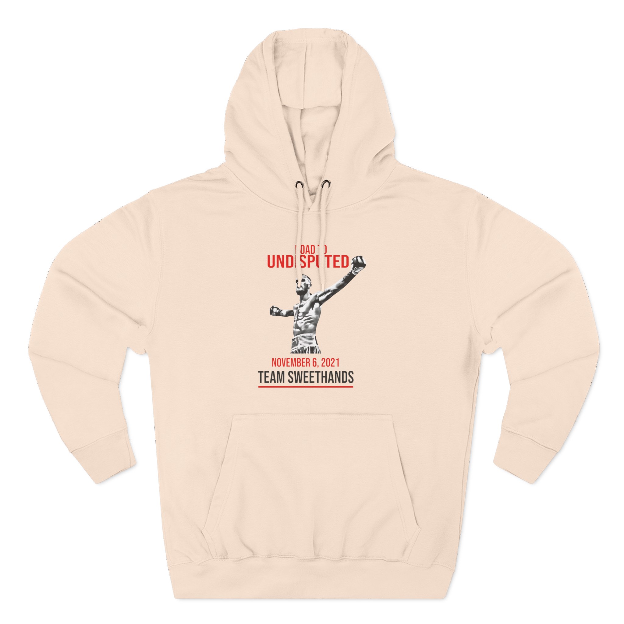 Caleb Plant Team Plant Nov 6th Fight Three-Panel Fleece Hoodie