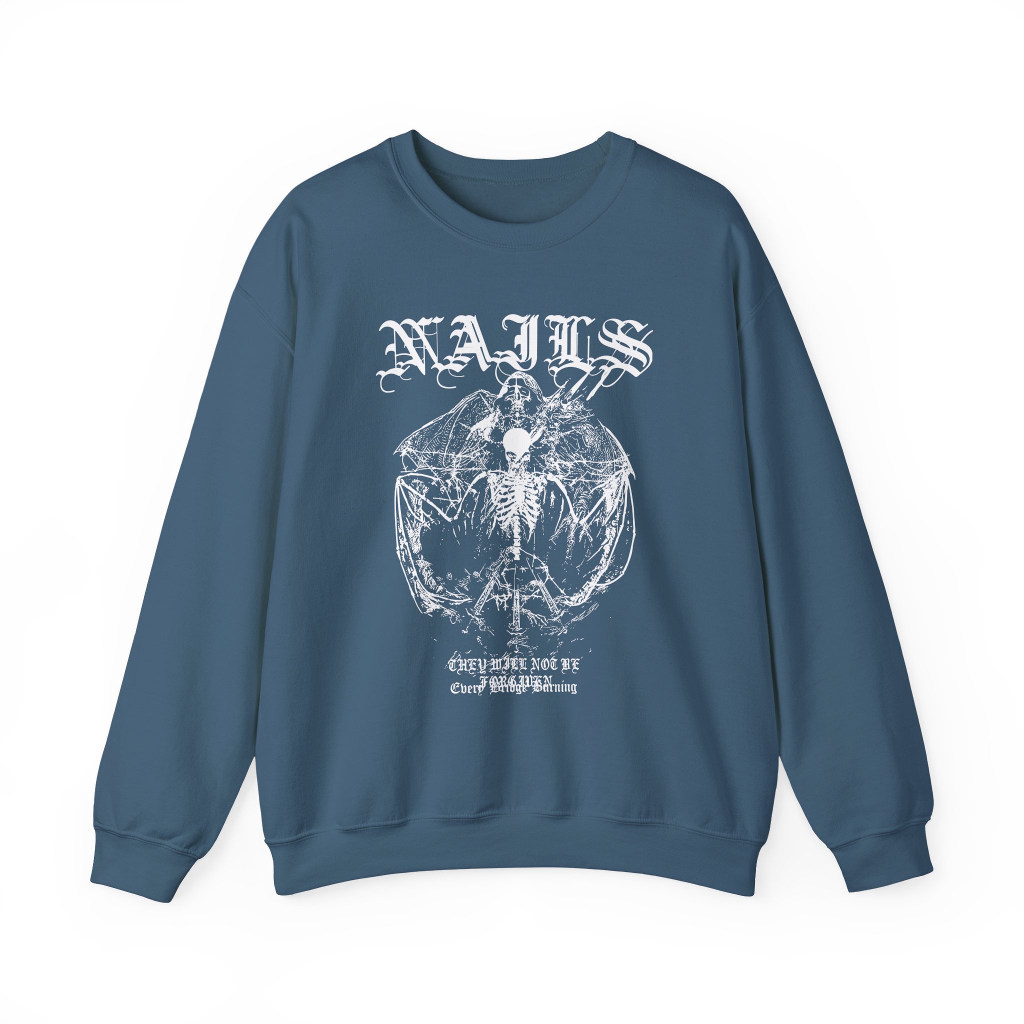 Nails Not Be Forgiven Unisex Heavy Blendâ„¢ Crewneck Sweatshirt