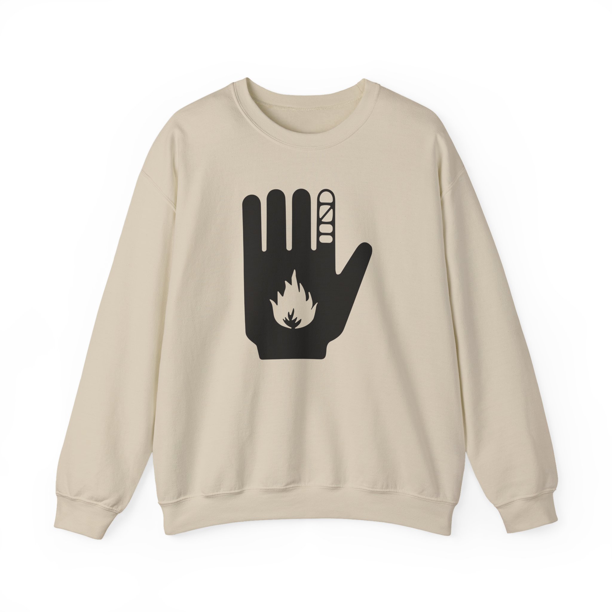 Massive Attack Ceasefire Now Msf Unisex Heavy Blendâ„¢ Crewneck Sweatshirt