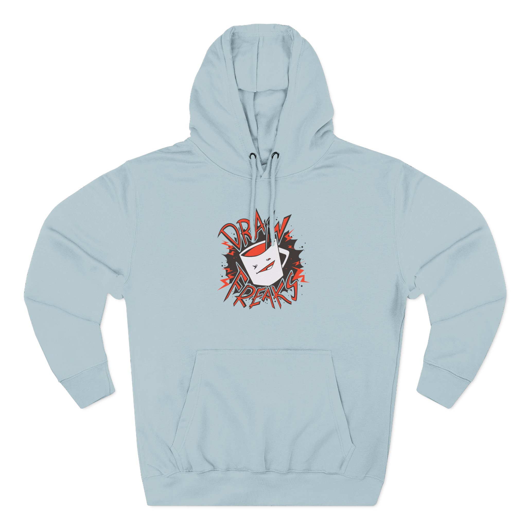 Drawfreaks Baseball Three-Panel Fleece Hoodie