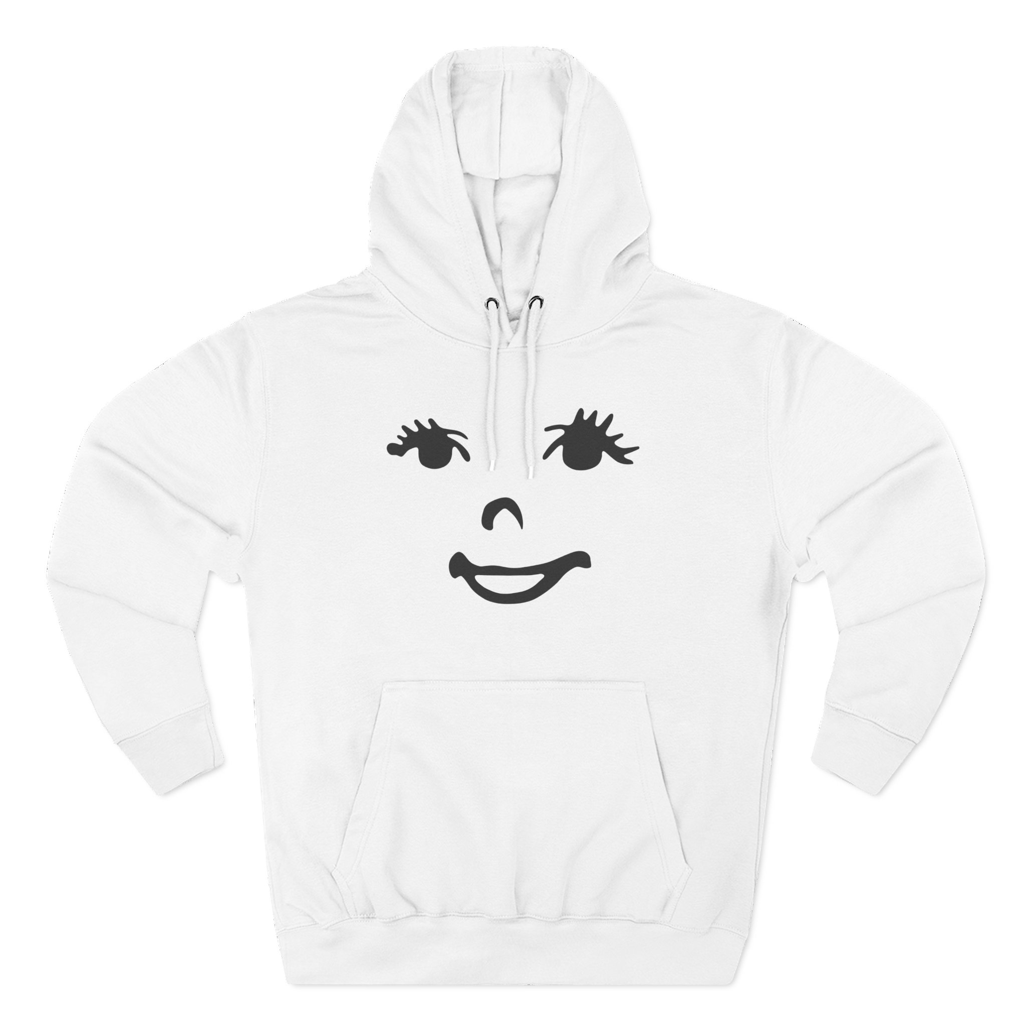 Blur Three-Panel Fleece Hoodie