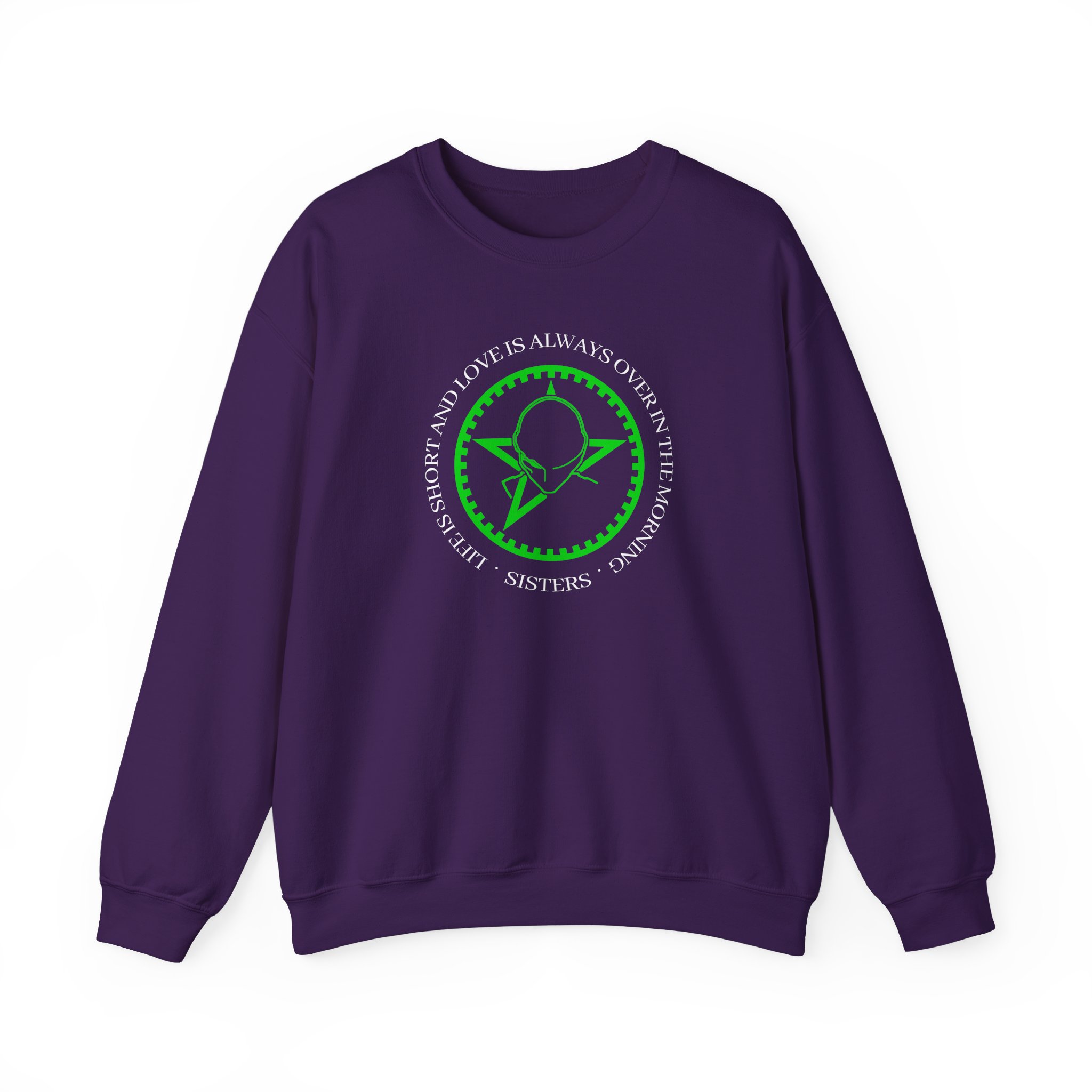 The Sisters of Mercy Life Is Short Unisex Heavy Blendâ„¢ Crewneck Sweatshirt