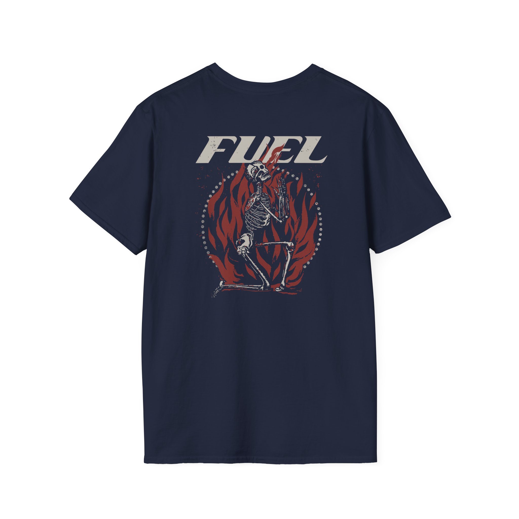 Fuel Camo "Flame Prayer" Unisex Softstyle T-Shirt
