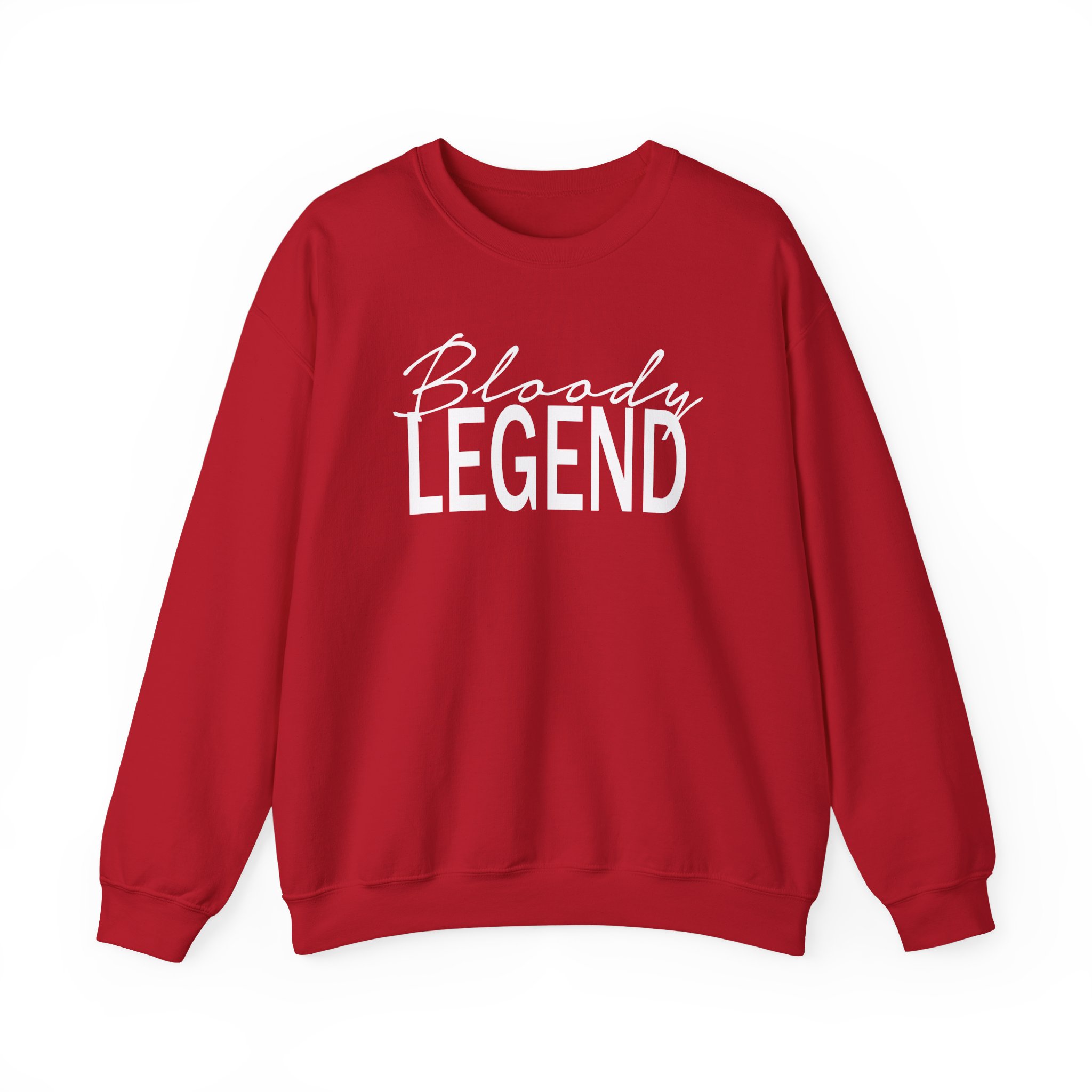 Lazarbeam Bloody Legend Unisex Heavy Blendâ„¢ Crewneck Sweatshirt