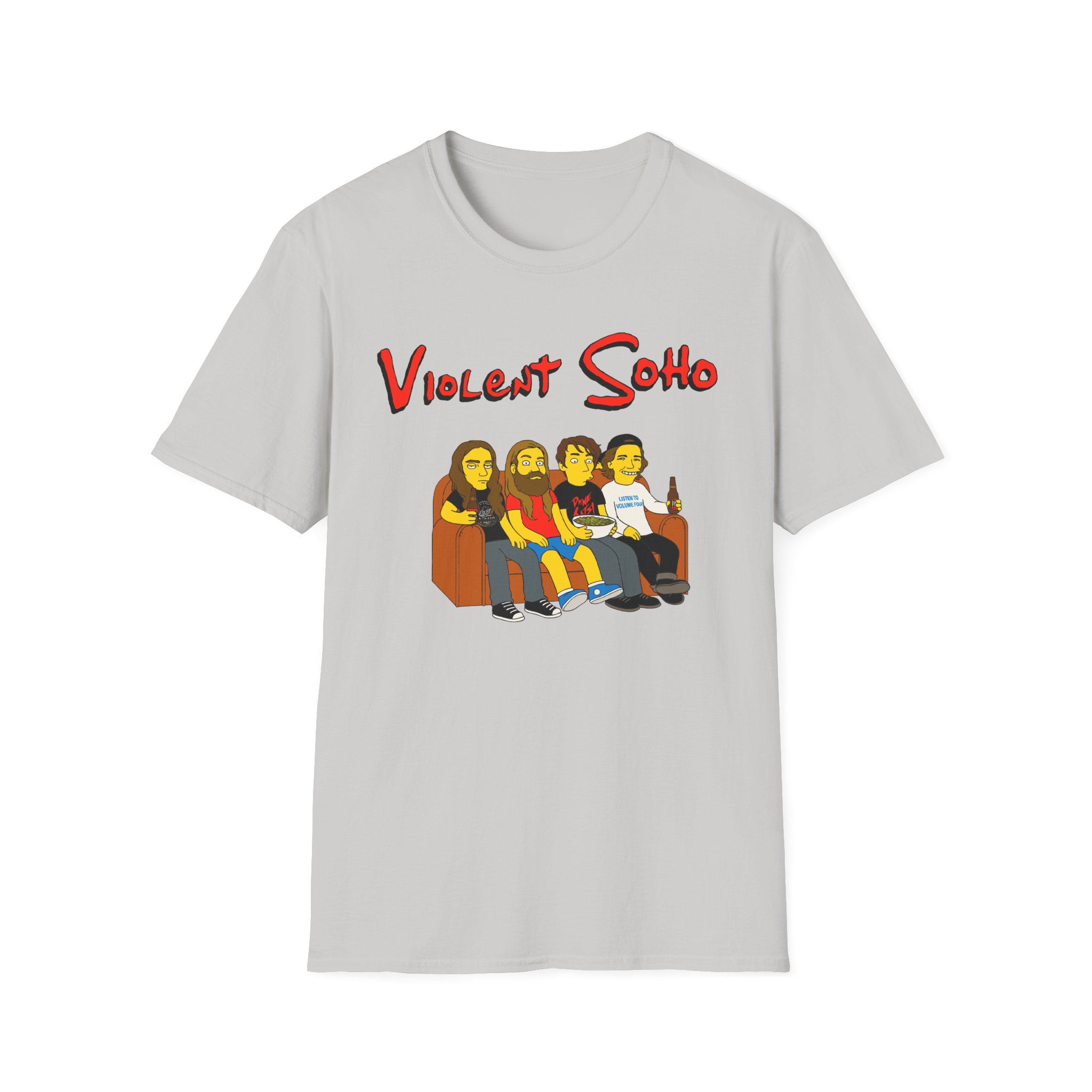 Violent Soho Springfield 4122 Unisex Softstyle T-Shirt