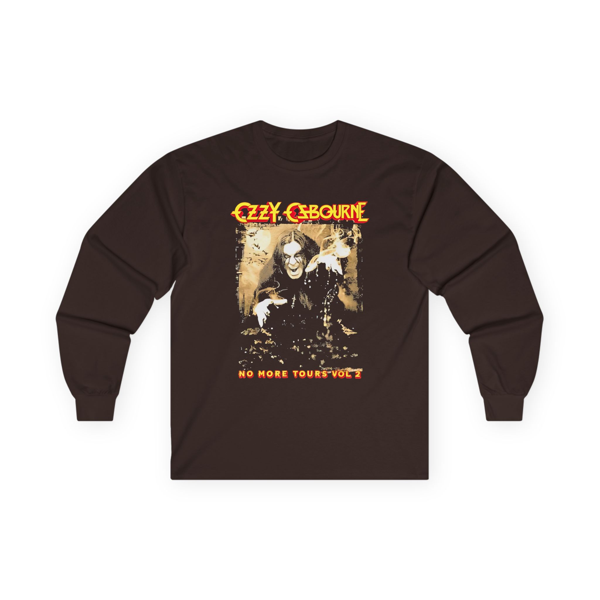 Ozzy Osbourne Rising With Tourback Unisex Ultra Cotton Long Sleeve Tee