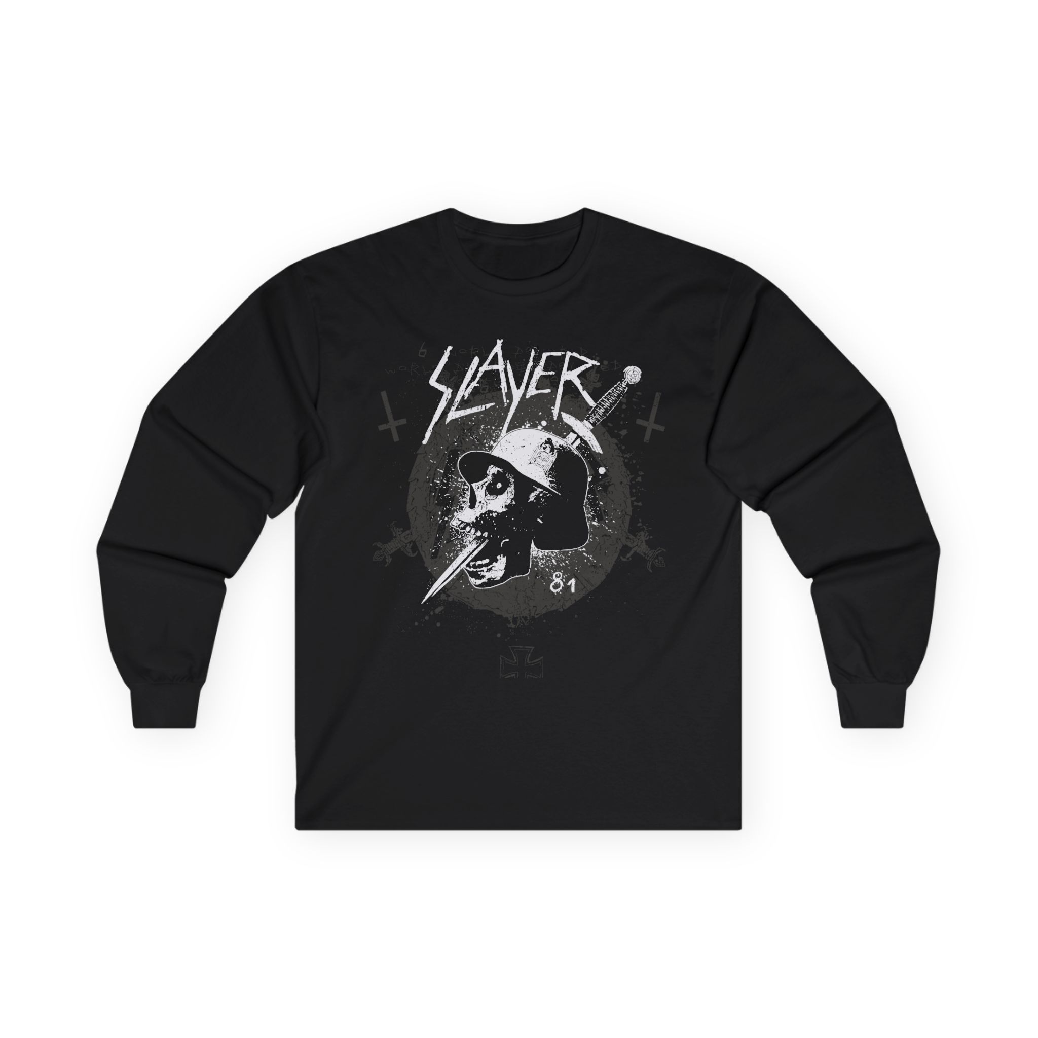 Slayer World Painted Blood Dagger Unisex Ultra Cotton Long Sleeve Tee