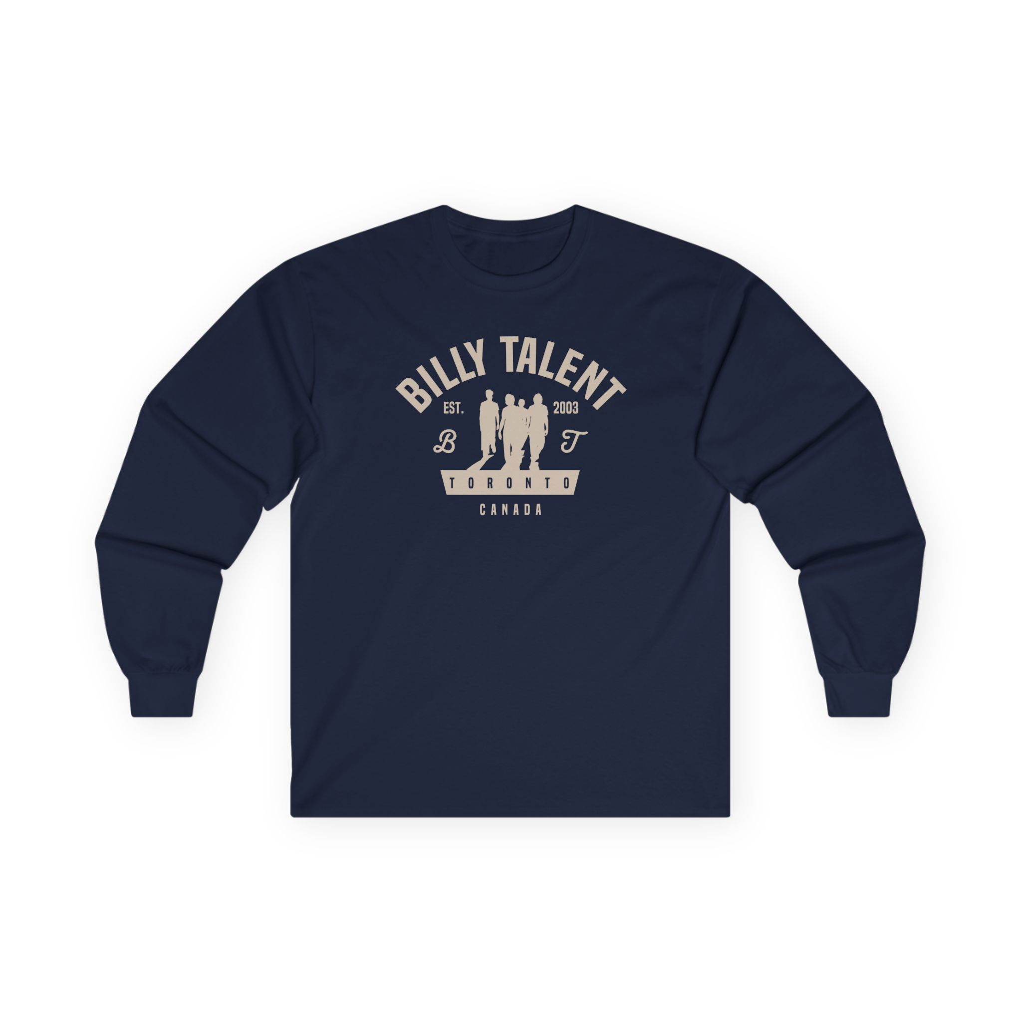 Billy Talent Band Silhouette Unisex Ultra Cotton Long Sleeve Tee