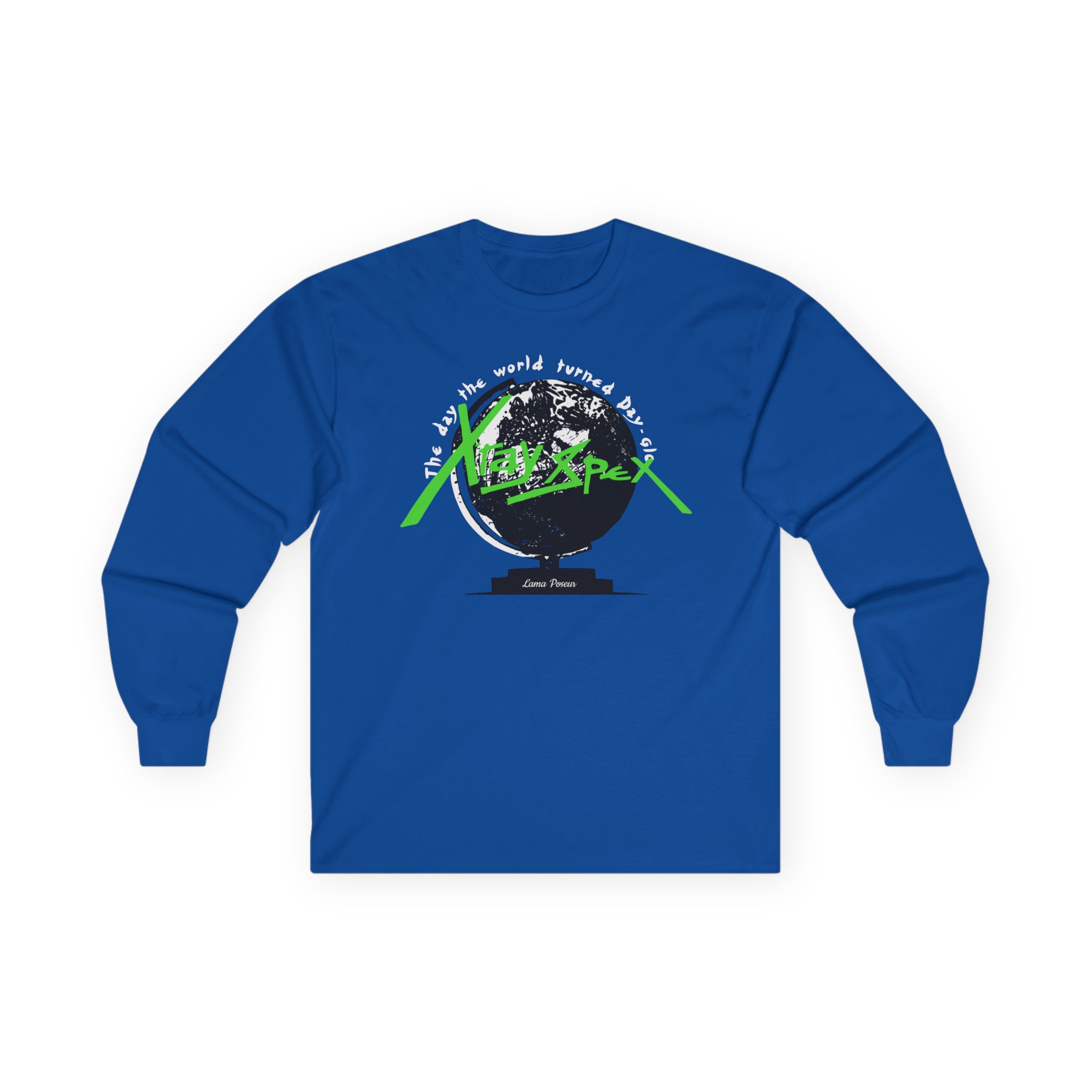 X-ray Spex Day-Glo Globe Unisex Ultra Cotton Long Sleeve Tee
