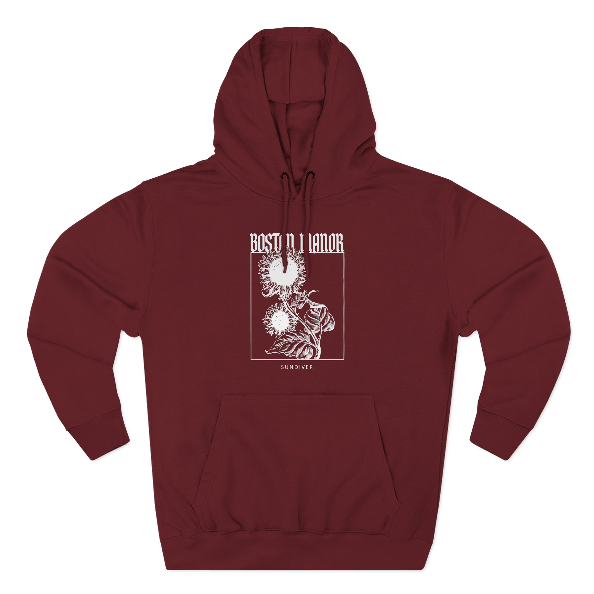 Boston Manor Sunflower Three-Panel Fleece Hoodie