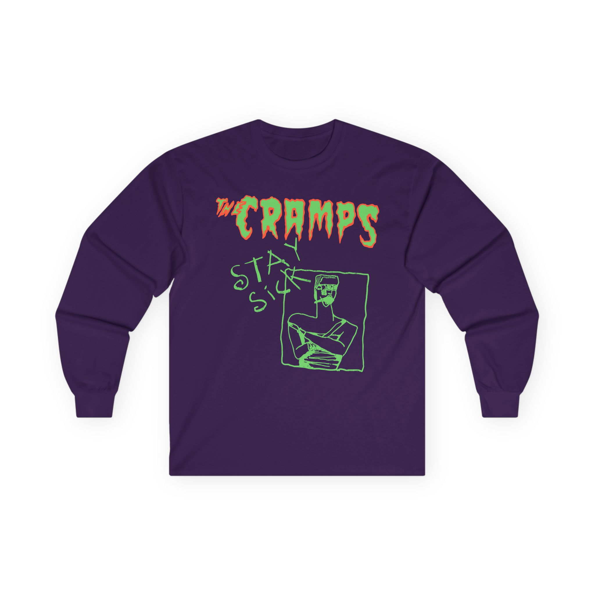 The Cramps Stay Sick Unisex Ultra Cotton Long Sleeve Tee